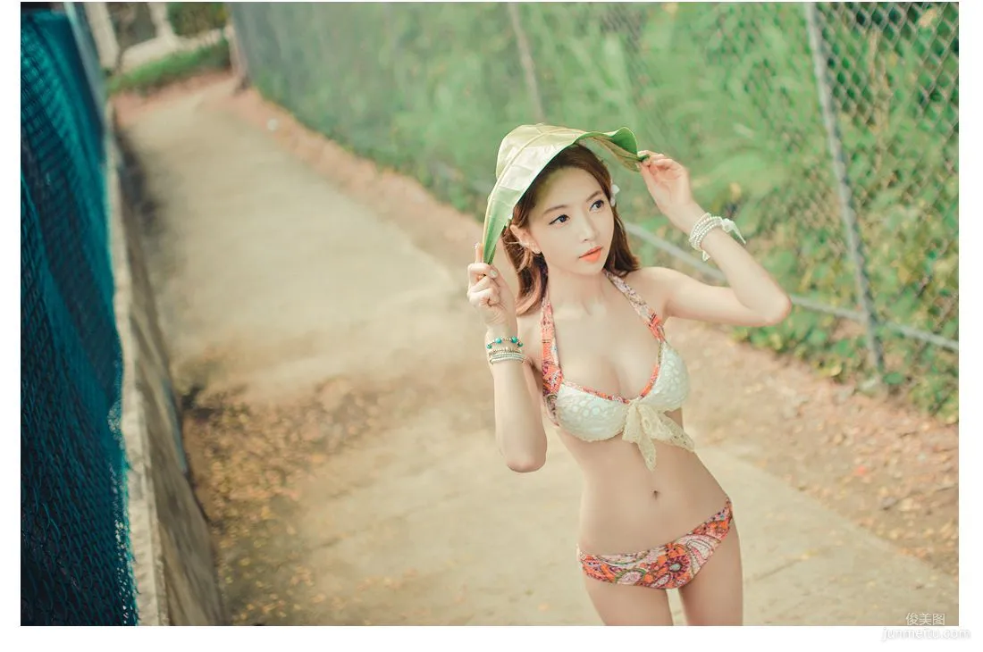 Korean Bongjashop Model Outdoor Shoot Big Collection photo 112