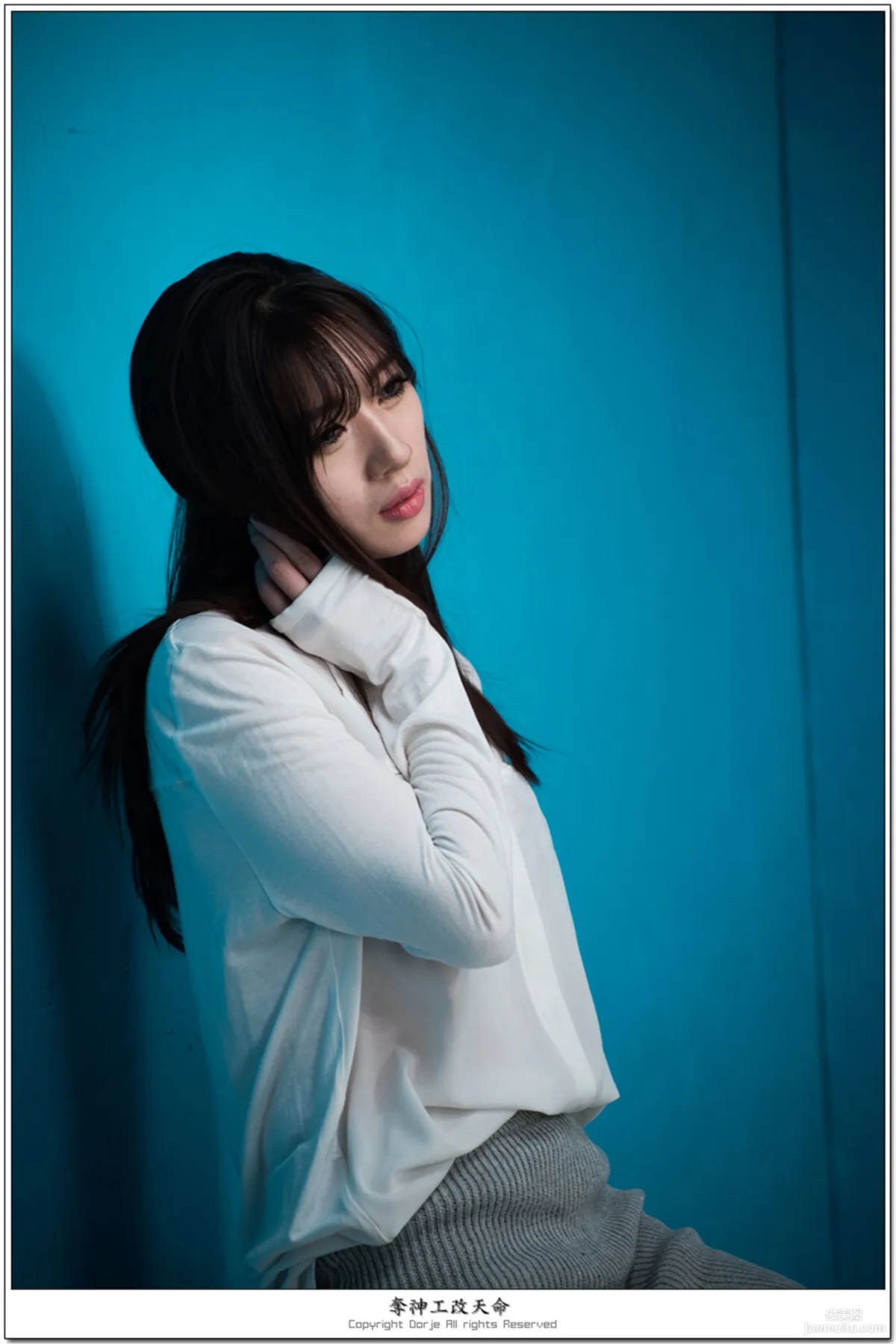 Korean Beauty Song Ju-Ah 《Pure White Jade Rabbit》 Photo Set photo 24