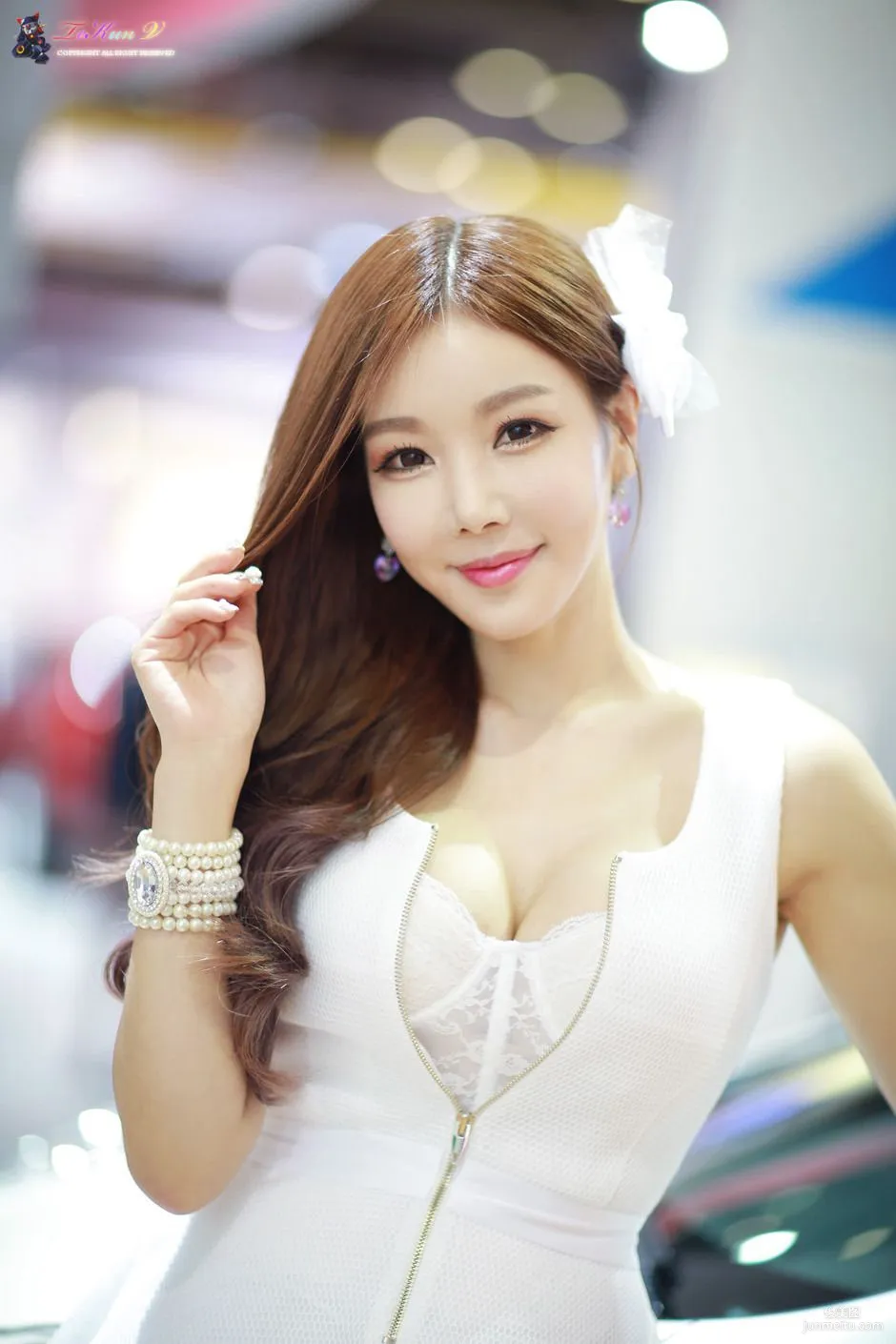 Korean Car Model Li Zhenying, Auto Show Picture Series, Compilation photo 49