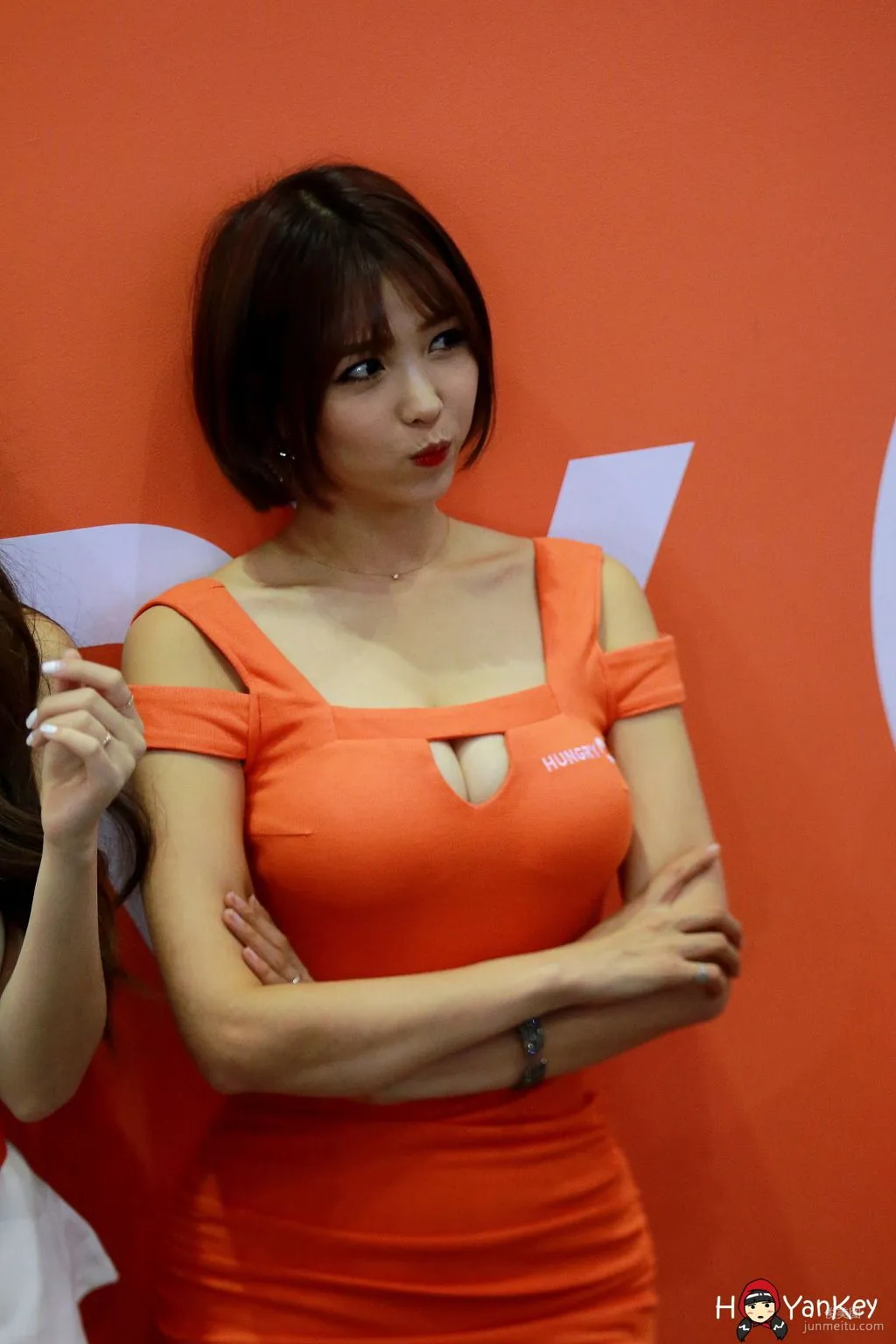 Booth Beauty Lee Eun Hye, ShowGirl Korea International Game Show 2014 Gstar Set photo 16