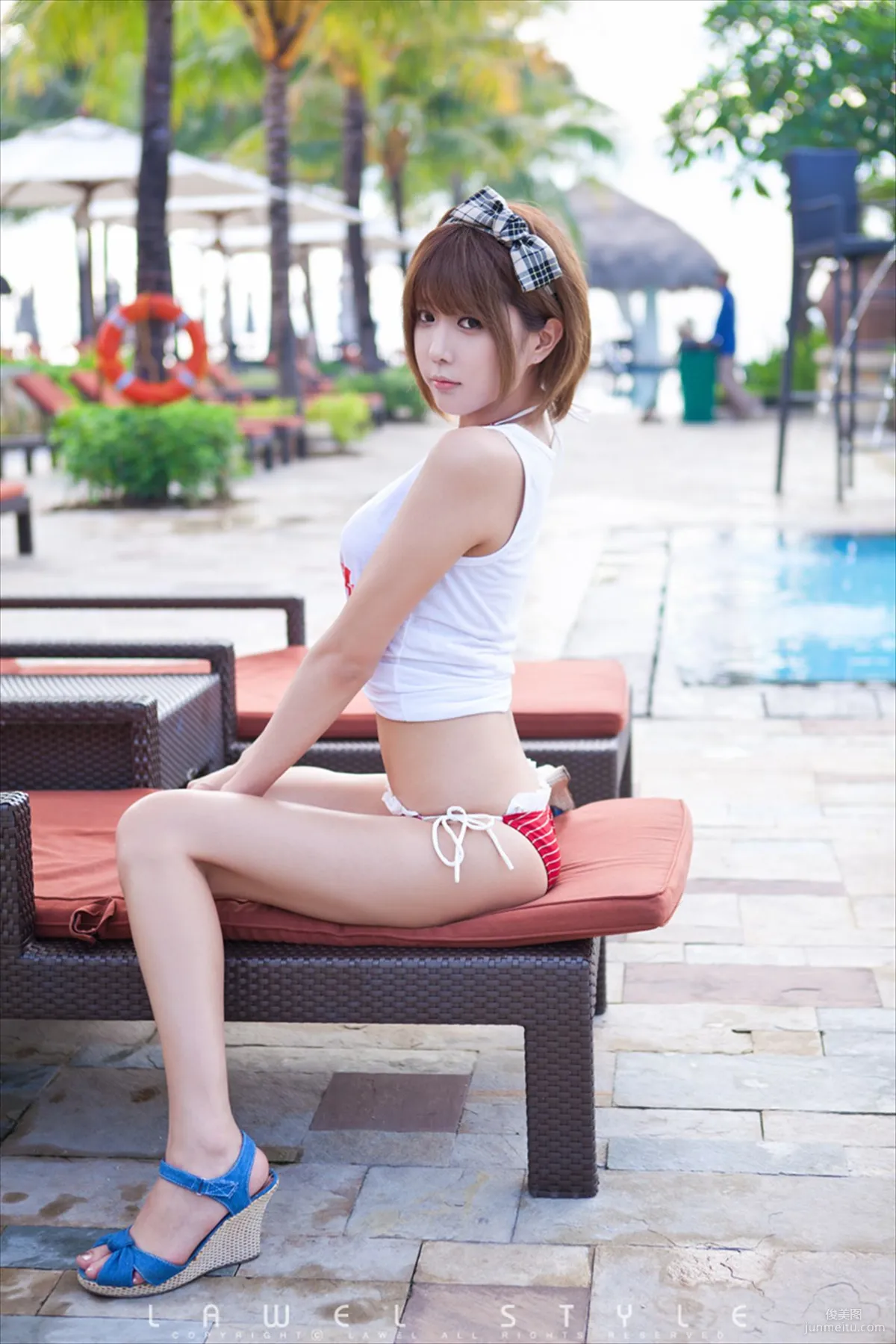 Heo Yun Mi, Resort Bikini Outdoor Shoot Set Photo Set photo 34