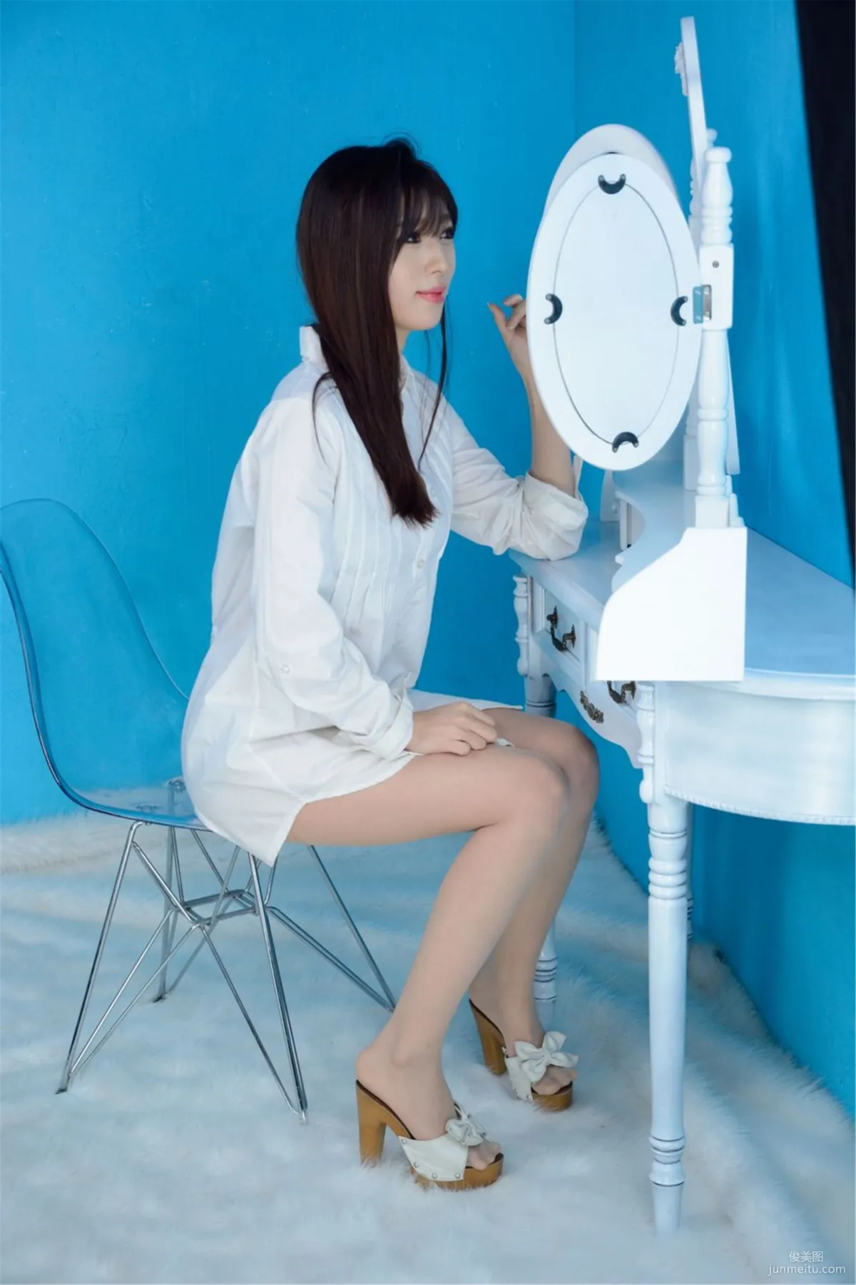 Korean Beauty Song Ju-Ah 《Pure White Jade Rabbit》 Photo Set photo 39