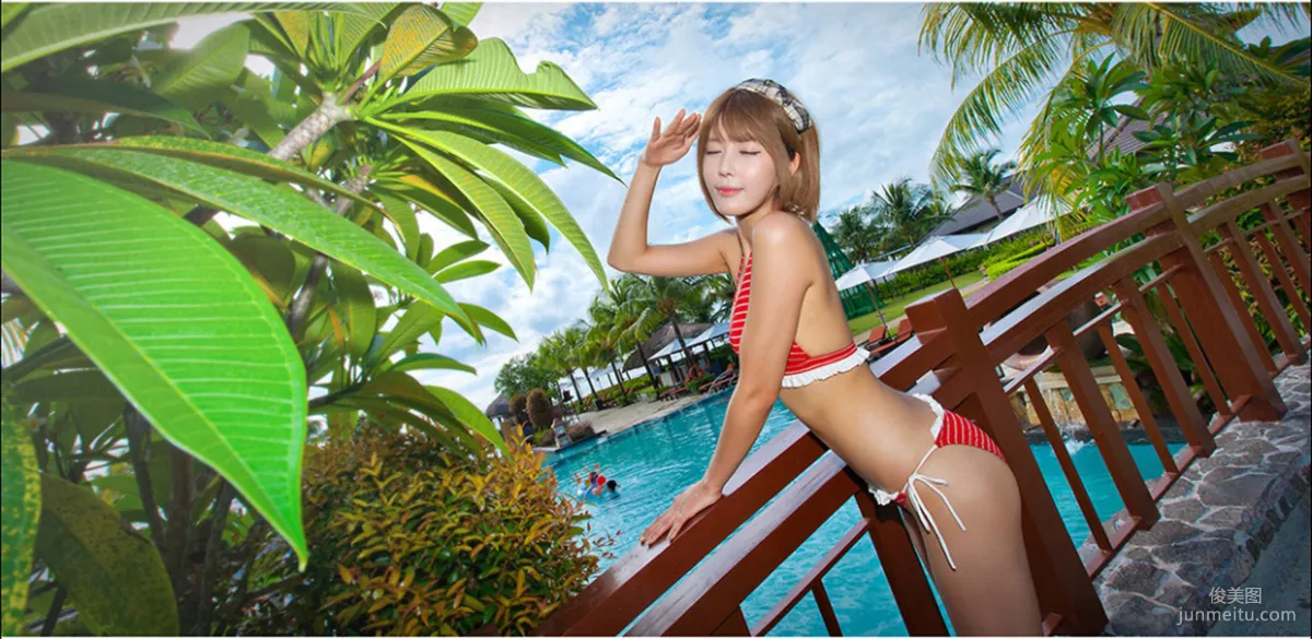 Heo Yun Mi, Resort Bikini Outdoor Shoot Set Photo Set photo 25