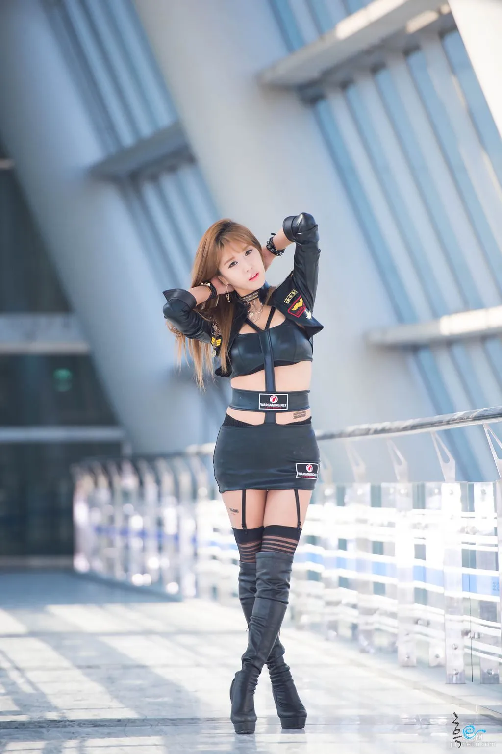 Korean Beauty Heo Yun Mi, Show GIRL Game Exhibition Photo Album, Set photo 37