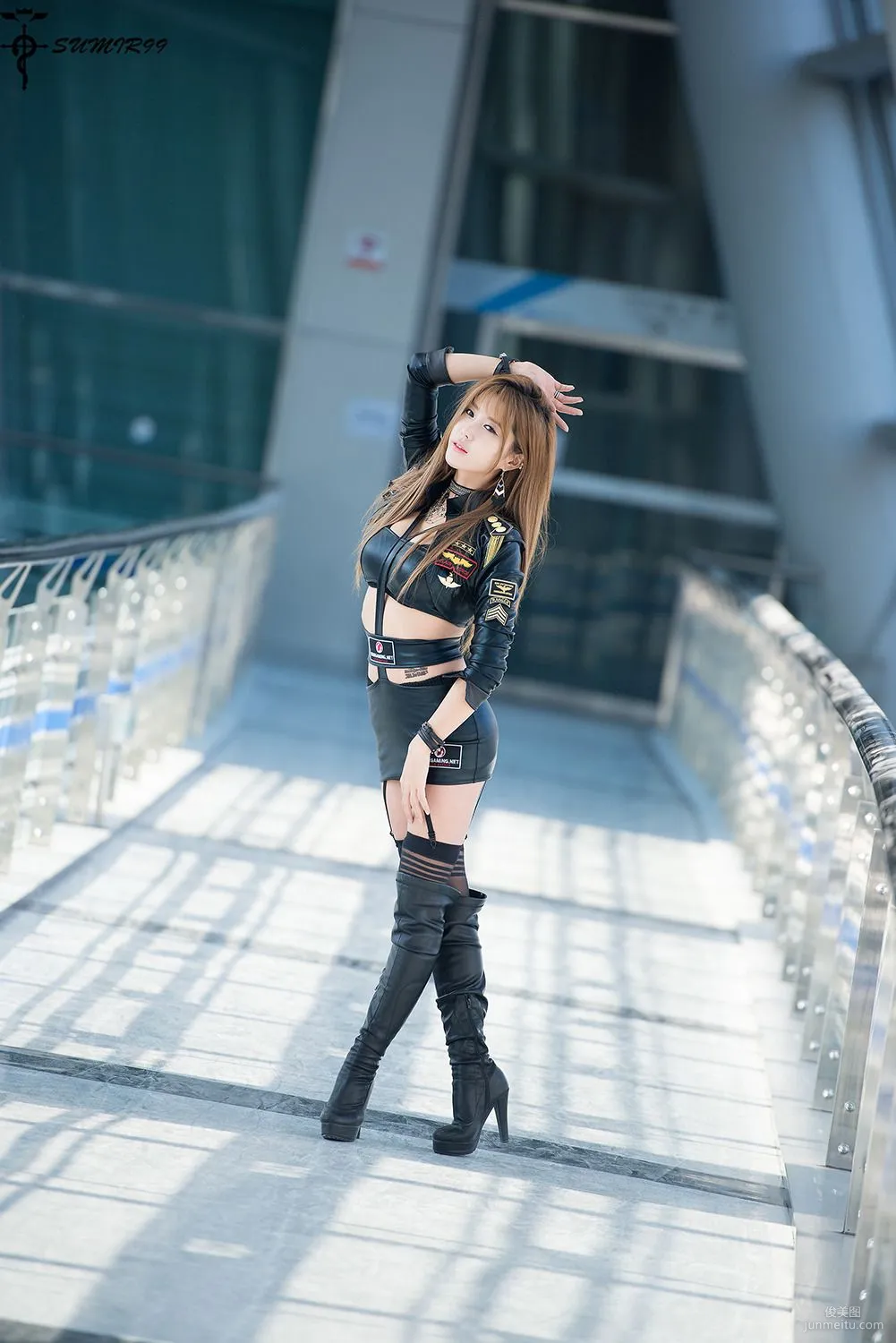 Korean Beauty Heo Yun Mi, Show GIRL Game Exhibition Photo Album, Set photo 77