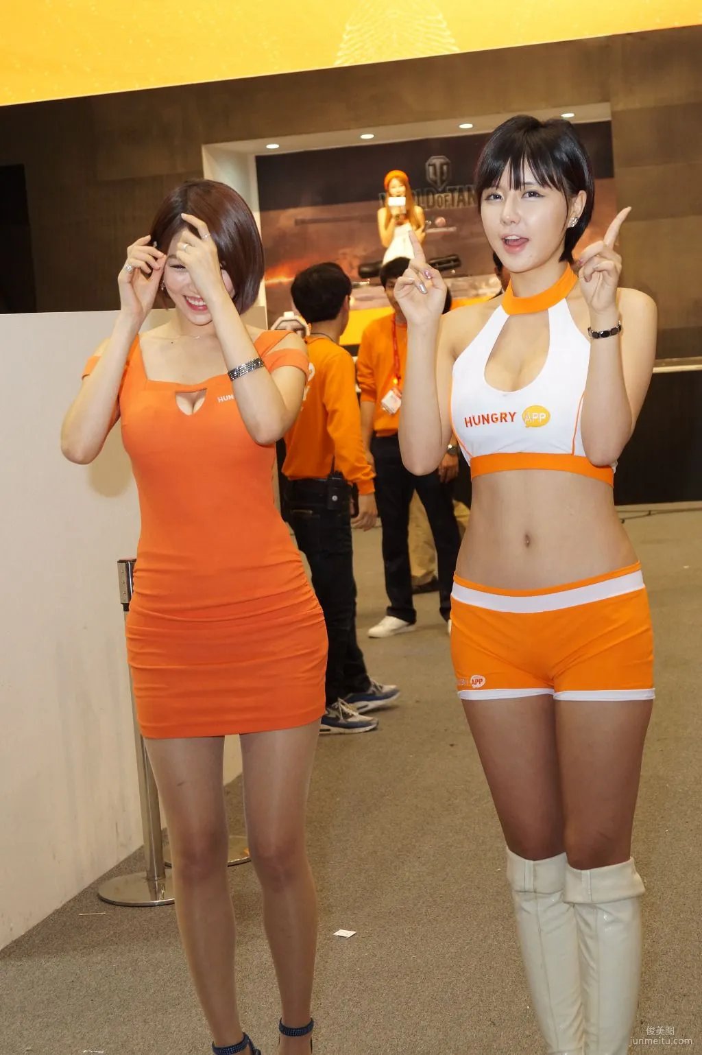 Booth Beauty Lee Eun Hye, ShowGirl Korea International Game Show 2014 Gstar Set photo 84