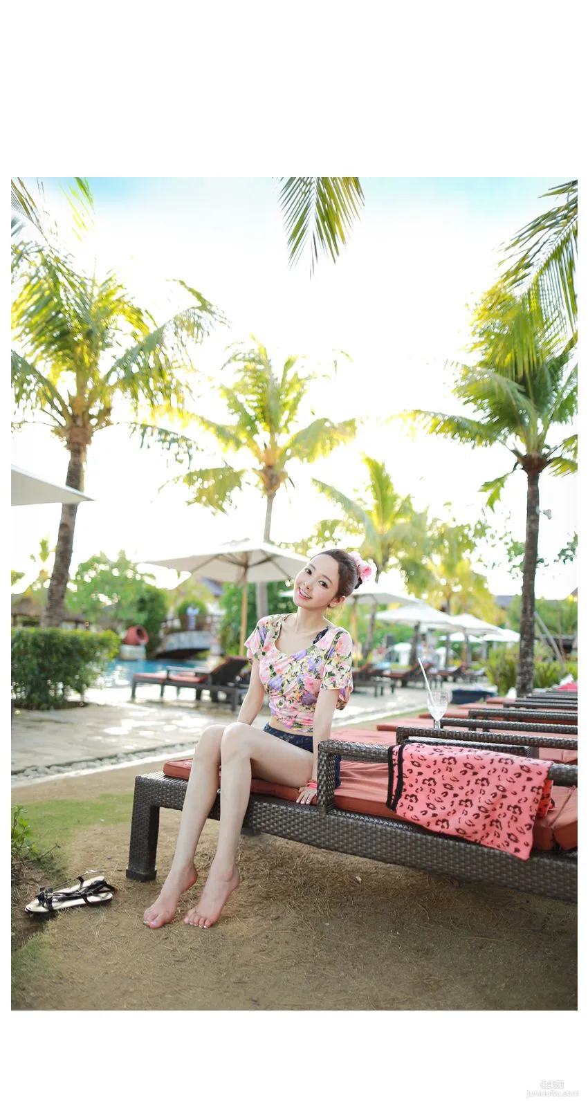 Korean Bongjashop Model Outdoor Shoot Big Collection photo 156