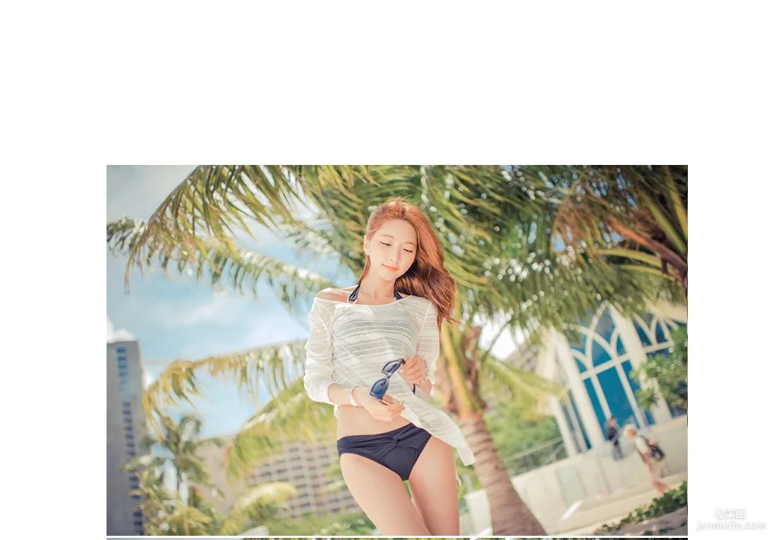 Korean Bongjashop Model Outdoor Shoot Big Collection photo 170