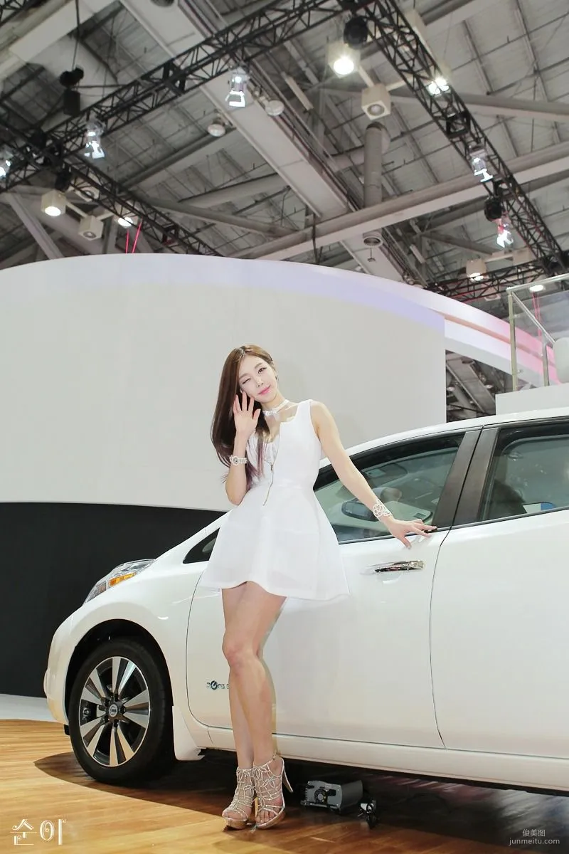 Korean Car Model Li Zhenying, Auto Show Picture Series, Compilation photo 25