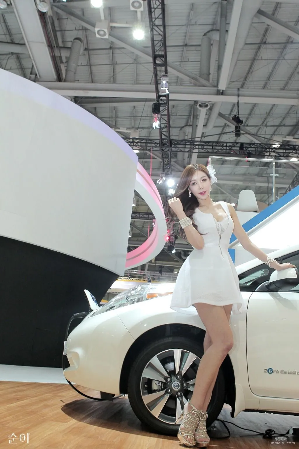 Korean Car Model Li Zhenying, Auto Show Picture Series, Compilation photo 55