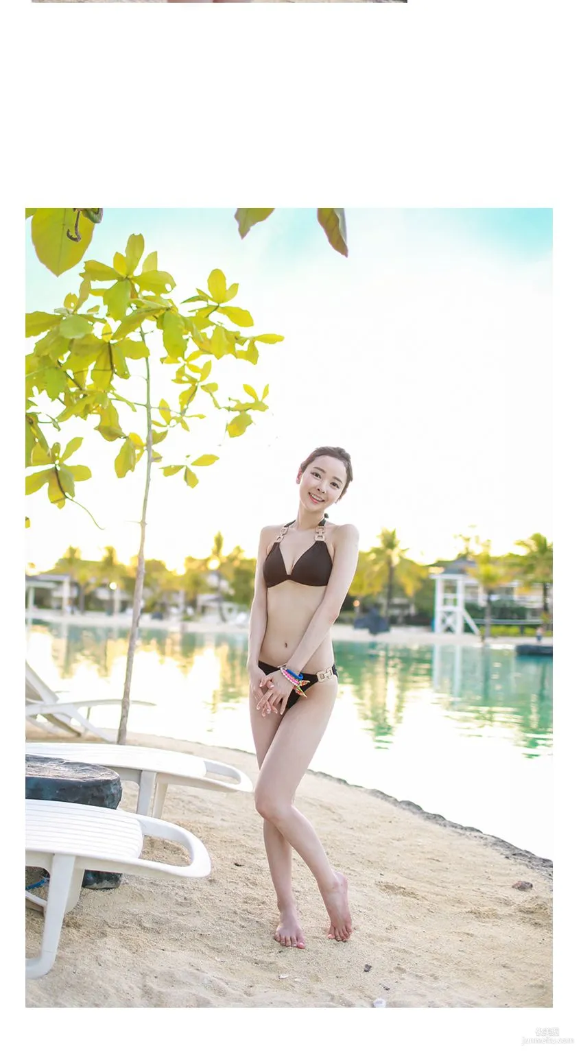 Korean Bongjashop Model Outdoor Shoot Big Collection photo 44
