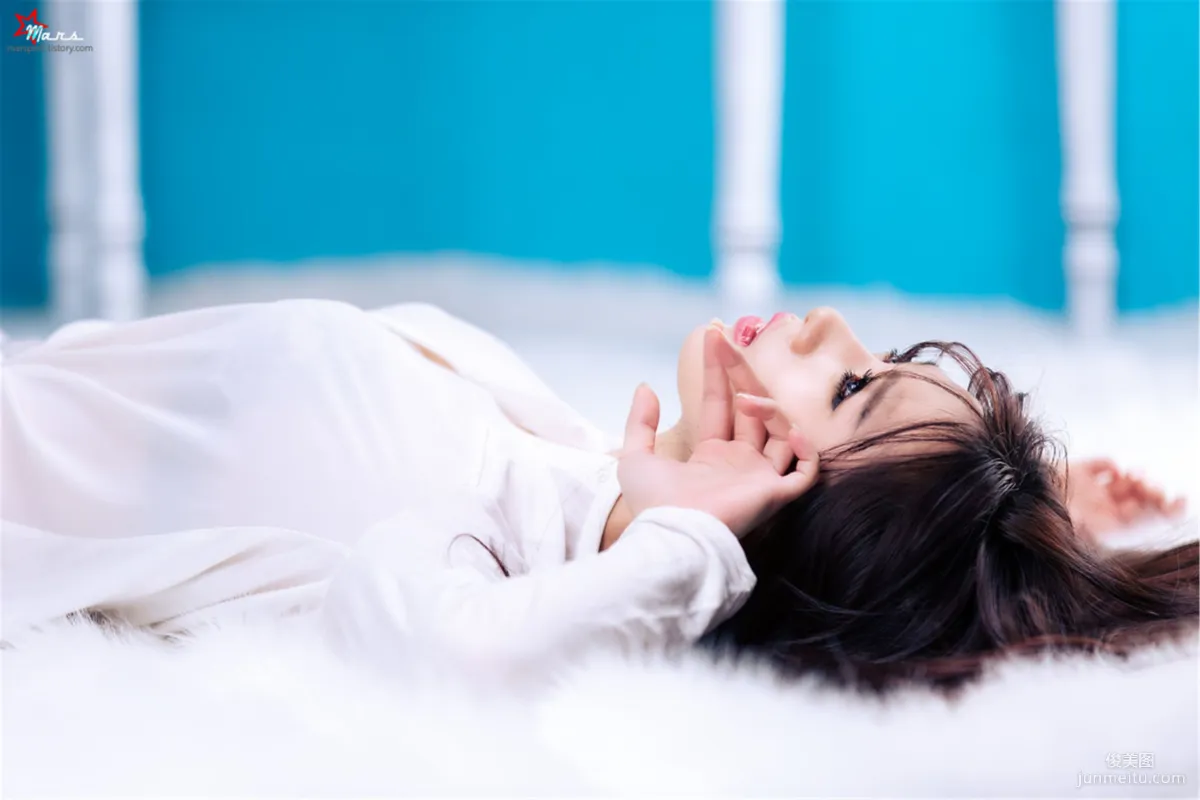Korean Beauty Song Ju-Ah 《Pure White Jade Rabbit》 Photo Set photo 6