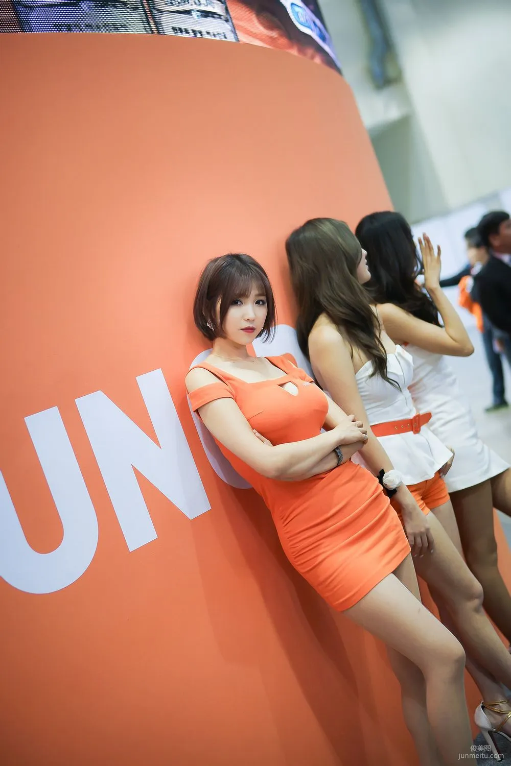 Booth Beauty Lee Eun Hye, ShowGirl Korea International Game Show 2014 Gstar Set photo 11