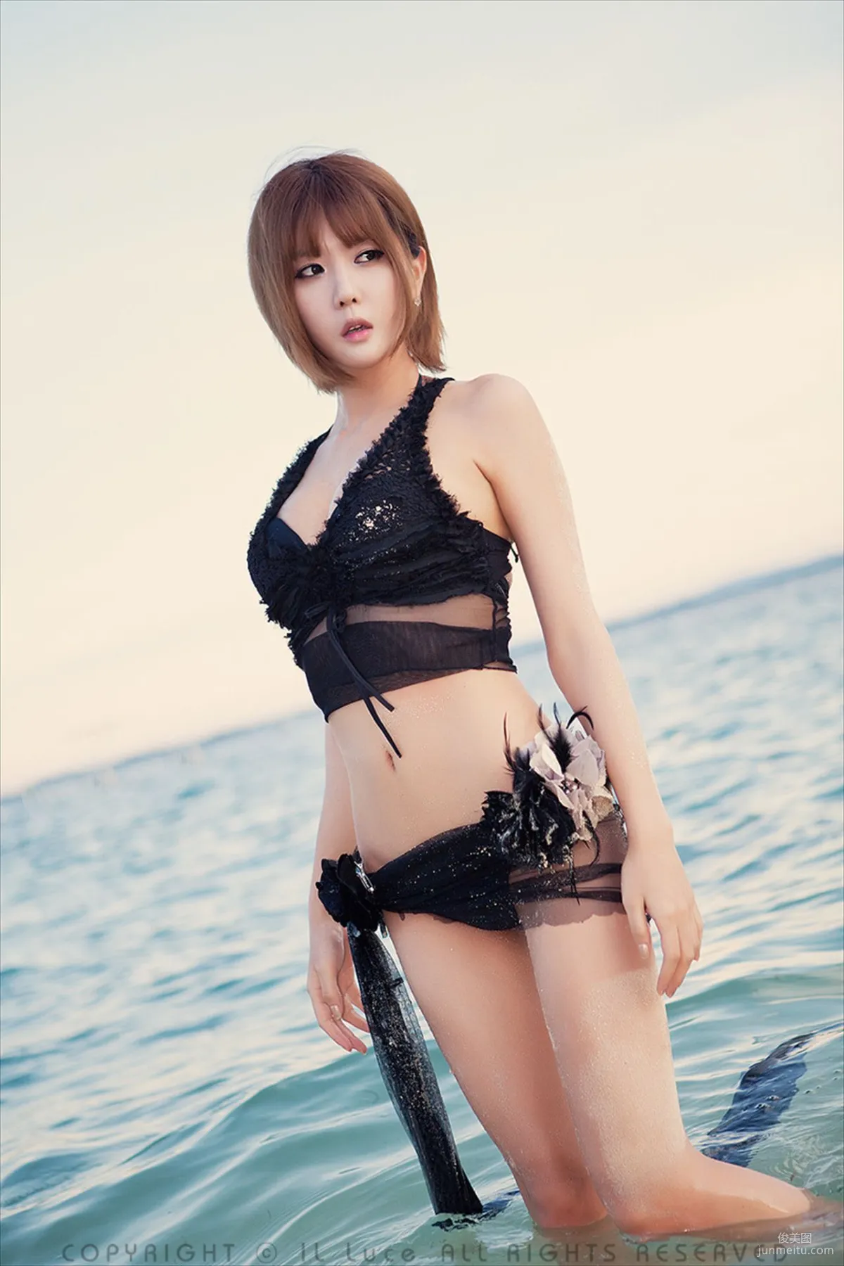 Heo Yun Mi, Beach Beautiful Lace Photo Set photo 24