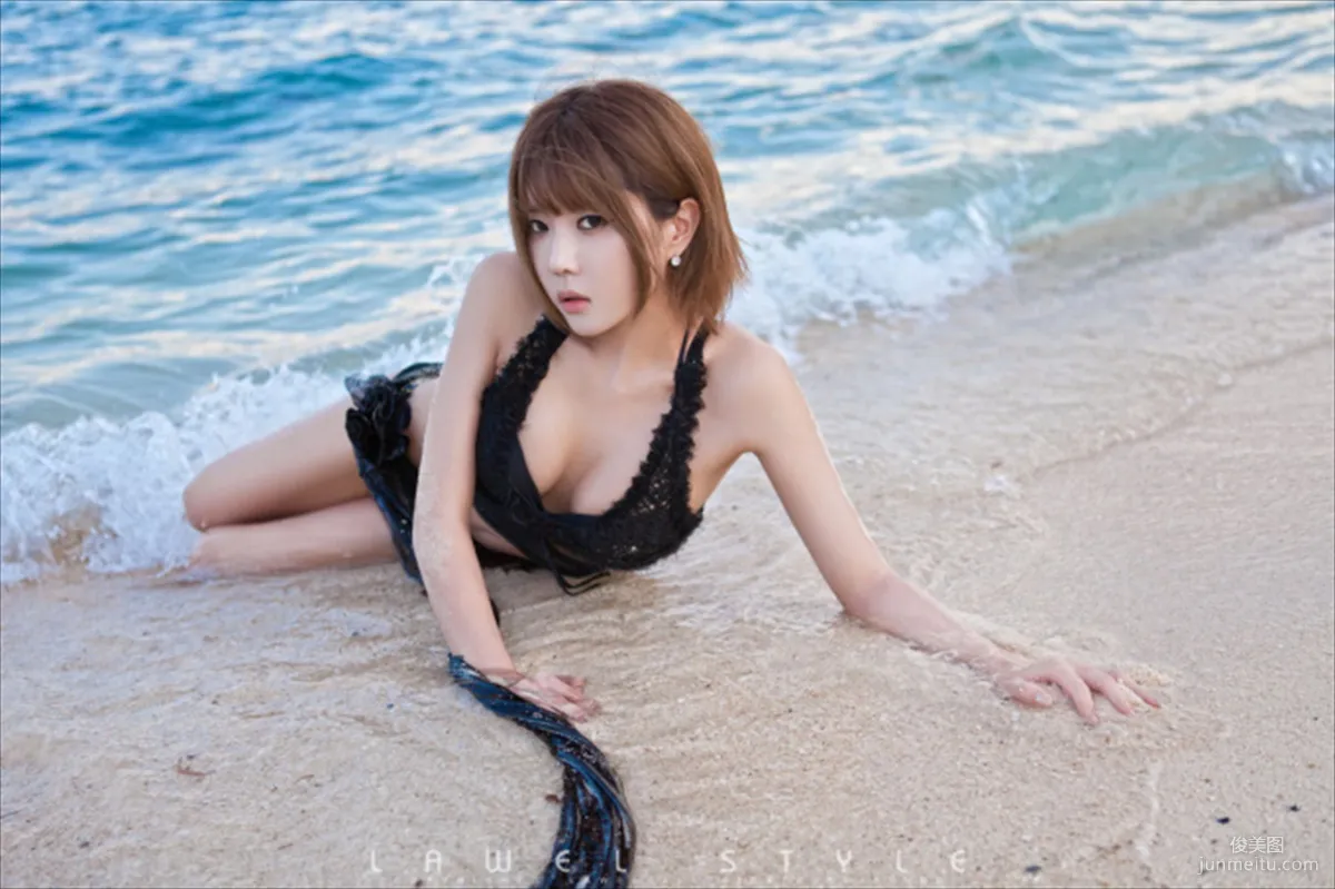 Heo Yun Mi, Beach Beautiful Lace Photo Set photo 20