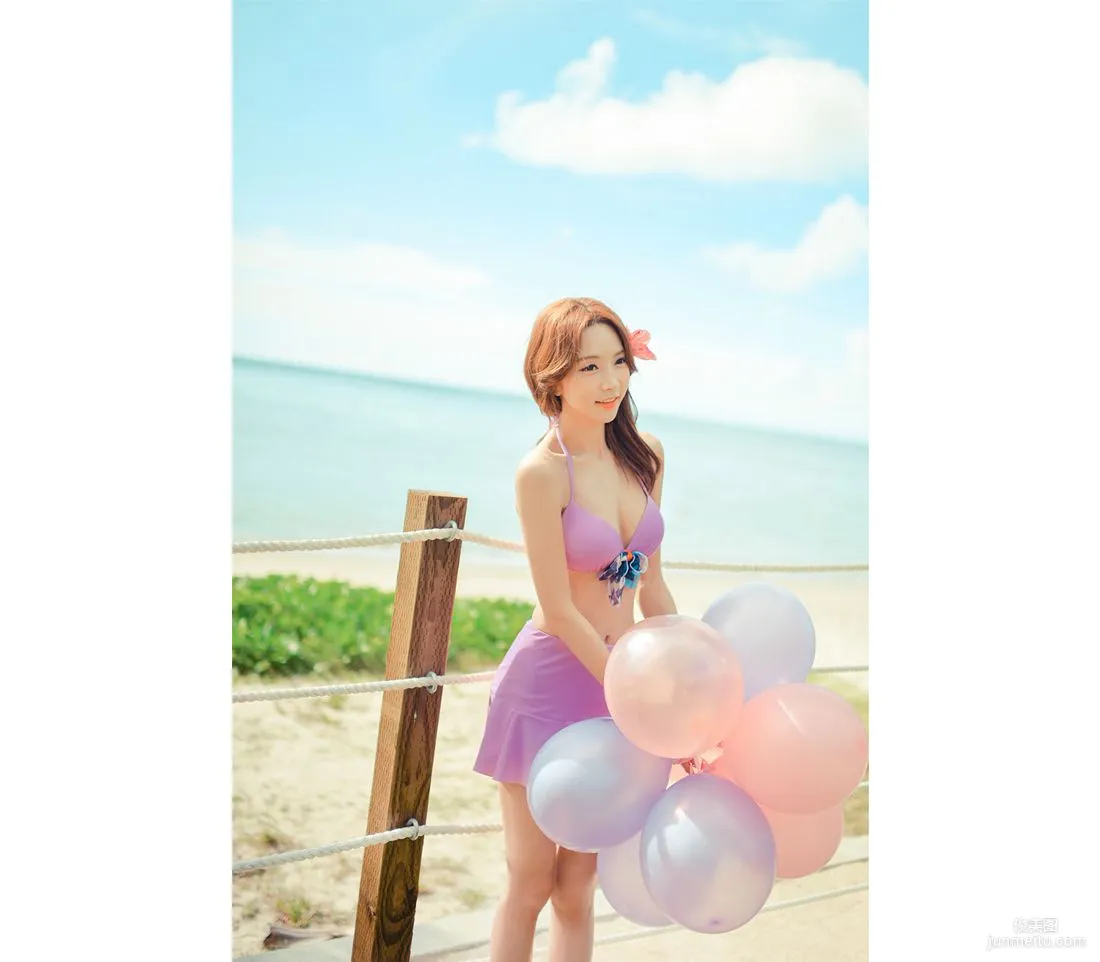 Korean Bongjashop Model Outdoor Shoot Big Collection photo 141