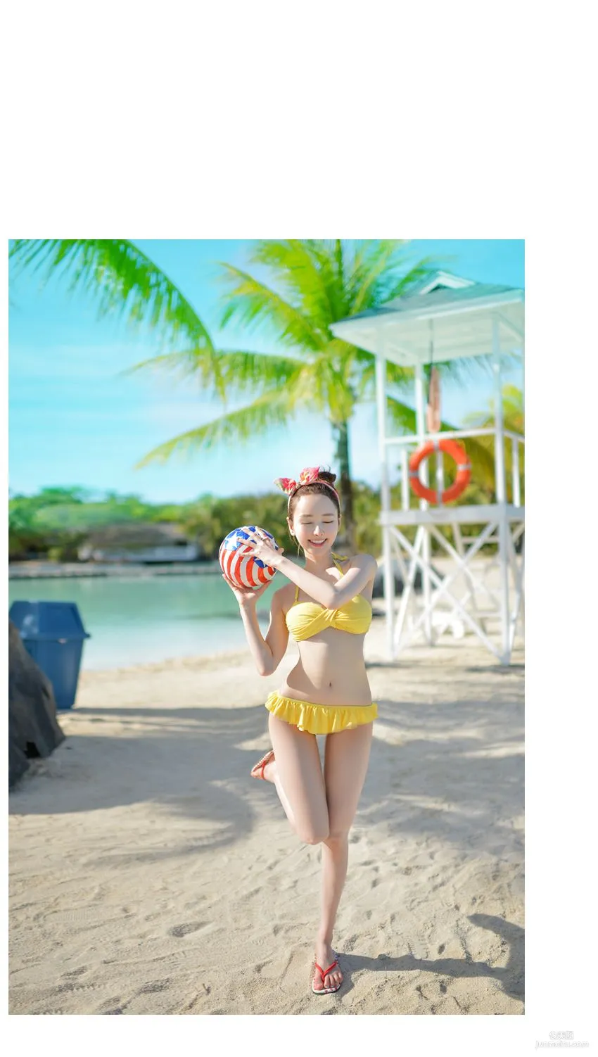 Korean Bongjashop Model Outdoor Shoot Big Collection photo 42