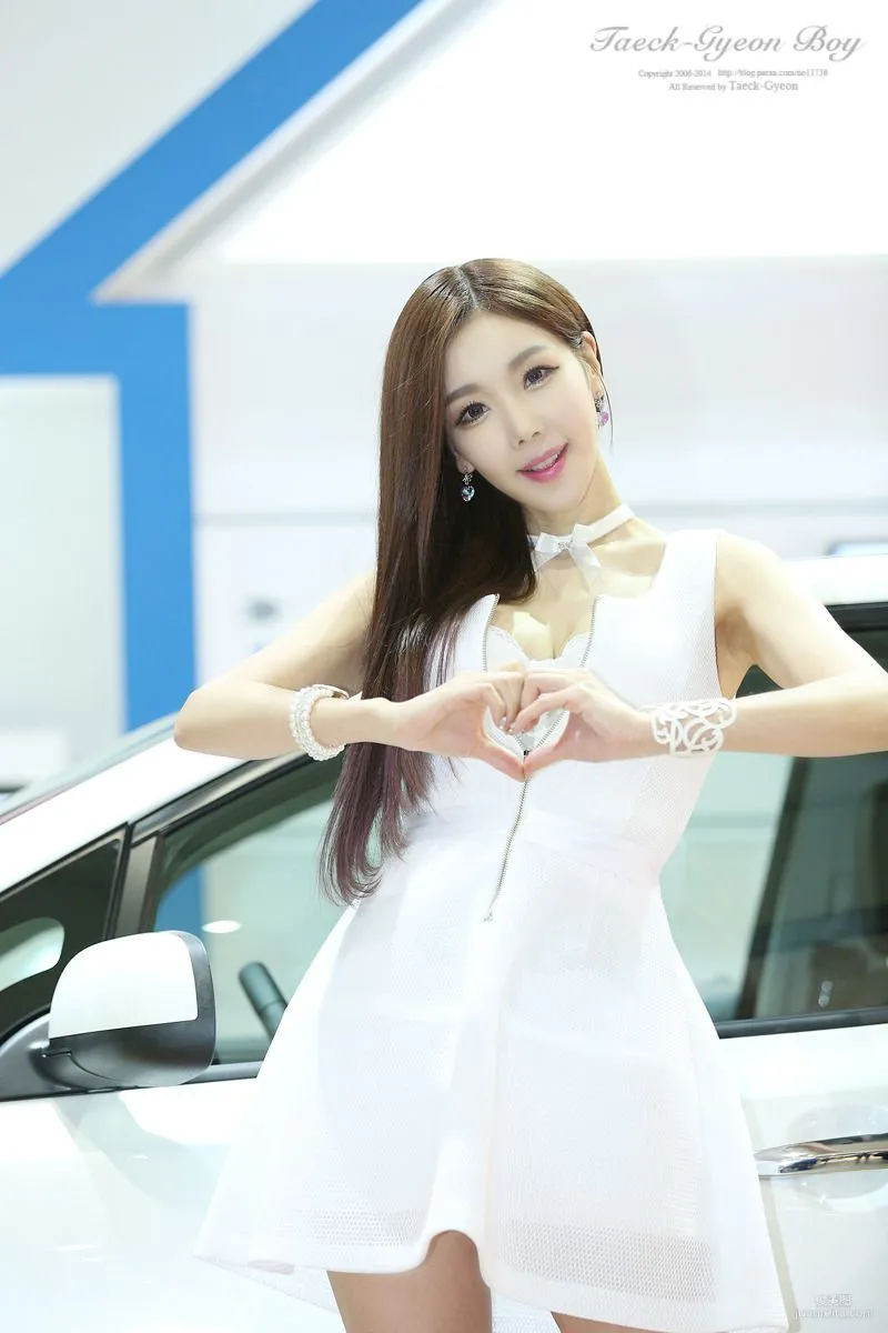 Korean Car Model Li Zhenying, Auto Show Picture Series, Compilation photo 40