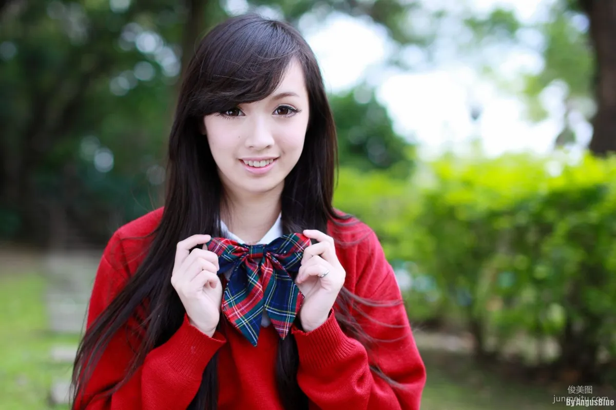 Taiwan Beauty Sunny Lin, Fresh Street Snap Series Photo Set photo 37