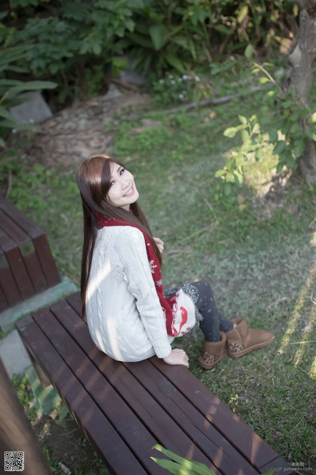 Taiwan Beauty Zhang Yazhu Chu 'Hakka Cultural Park Outdoor Shoot' Photo Set photo 11