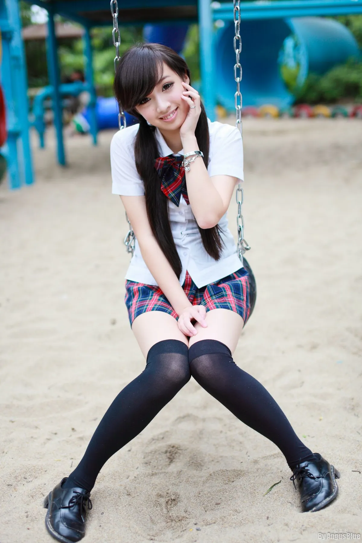 Taiwan Beauty Sunny Lin, Fresh Street Snap Series Photo Set photo 39