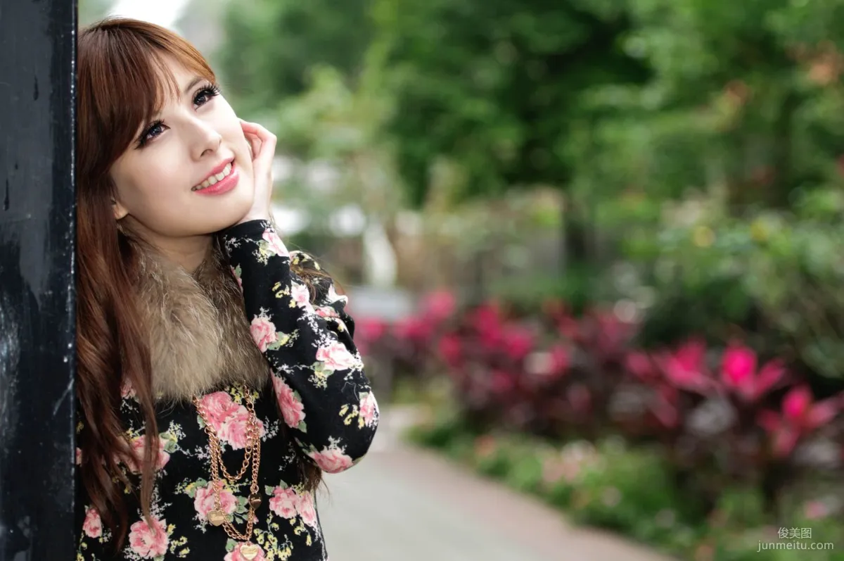 Taiwan Beauty Model Xiao Mi Kate su Fresh Street Snap Photo Set Pictures photo 21