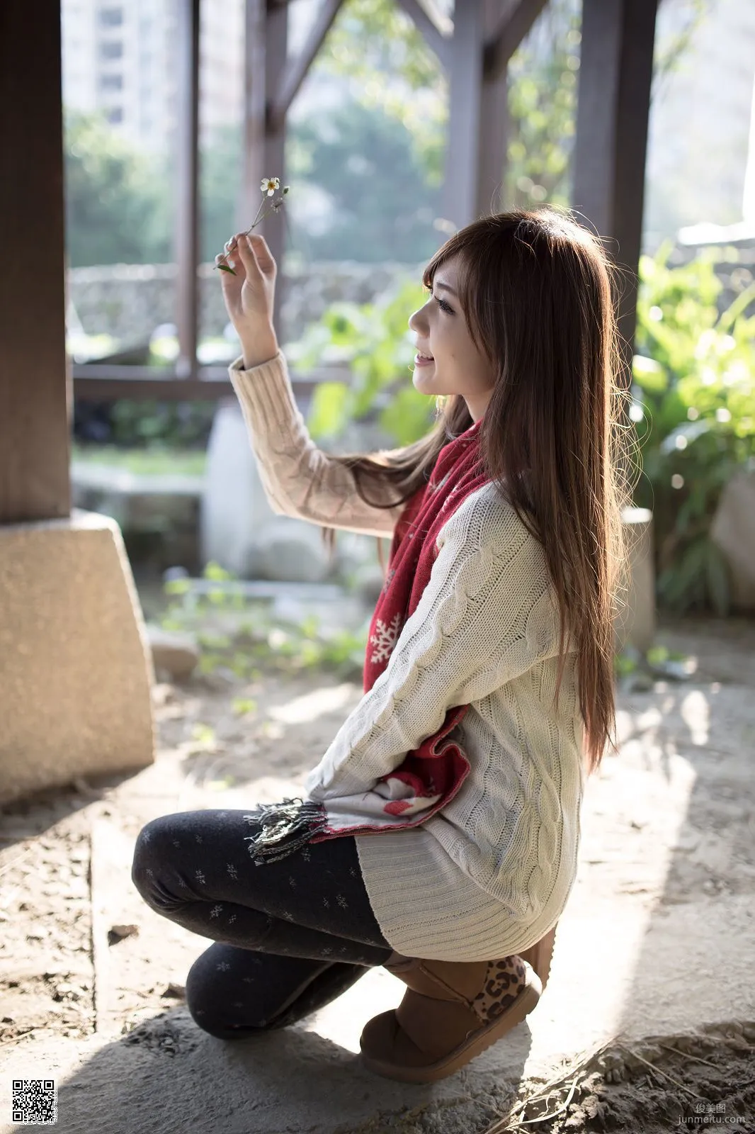 Taiwan Beauty Zhang Yazhu Chu 'Hakka Cultural Park Outdoor Shoot' Photo Set photo 21