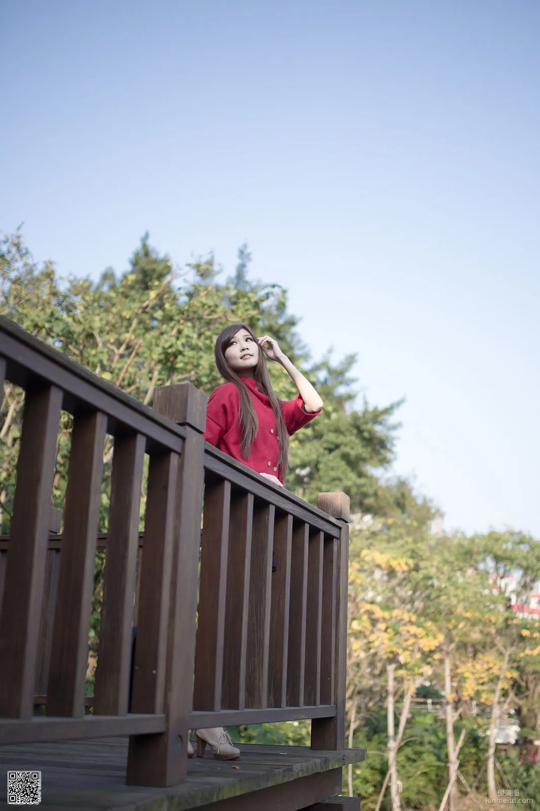 Taiwan Beauty Zhang Yazhu Chu 'Hakka Cultural Park Outdoor Shoot' Photo Set photo 43