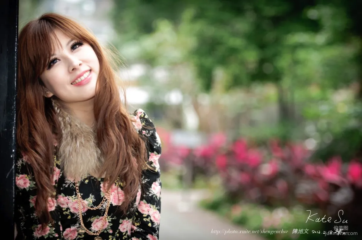 Taiwan Beauty Model Xiao Mi Kate su Fresh Street Snap Photo Set Pictures photo 79