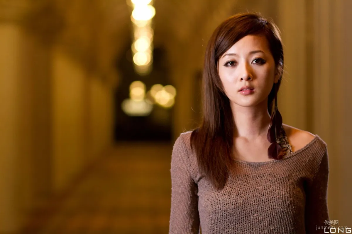 Zhang Yunfei/Guozi MM "Hong Kong and Macau Trip" Long Dress Night Shoot Photo Set photo 66