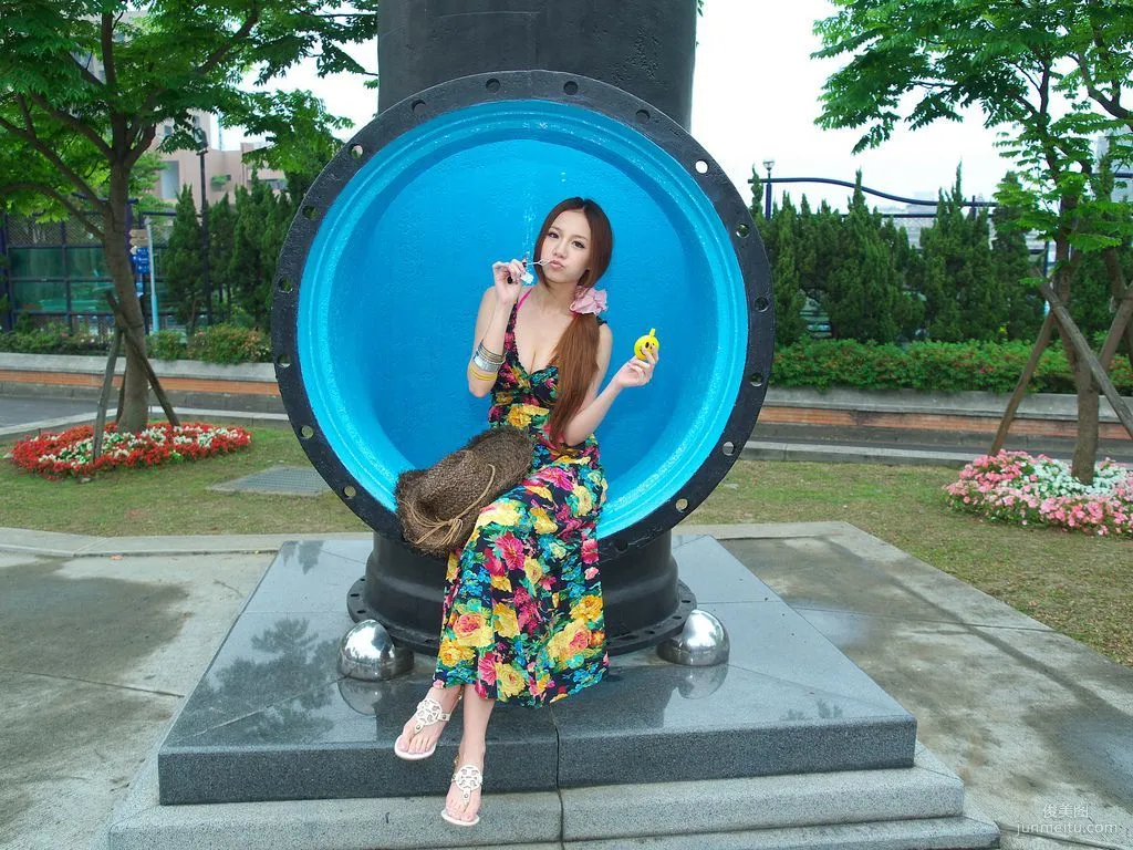 Taiwan Beauty Sunny Lin, Fresh Street Snap Series Photo Set photo 11