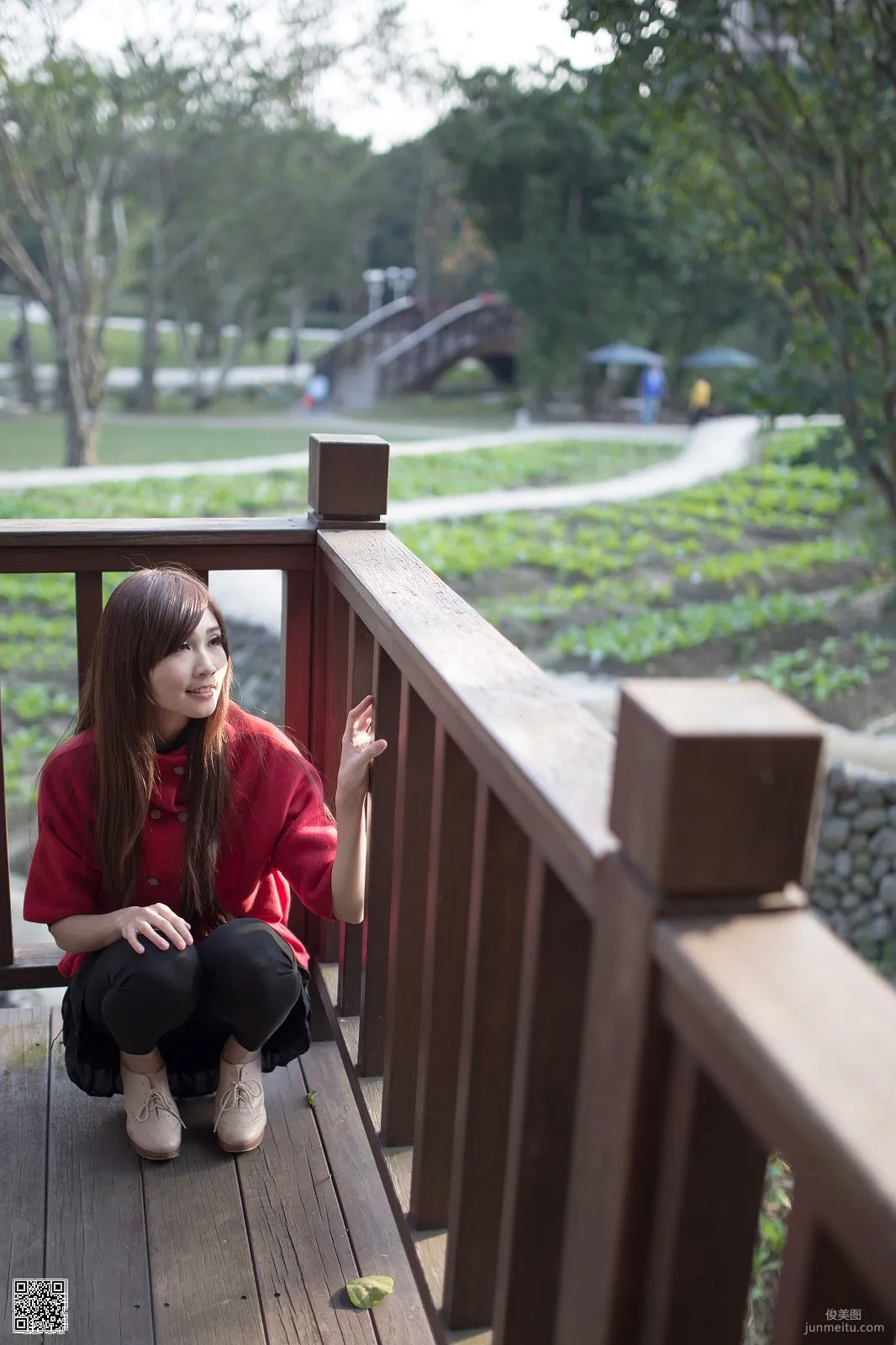 Taiwan Beauty Zhang Yazhu Chu 'Hakka Cultural Park Outdoor Shoot' Photo Set photo 48