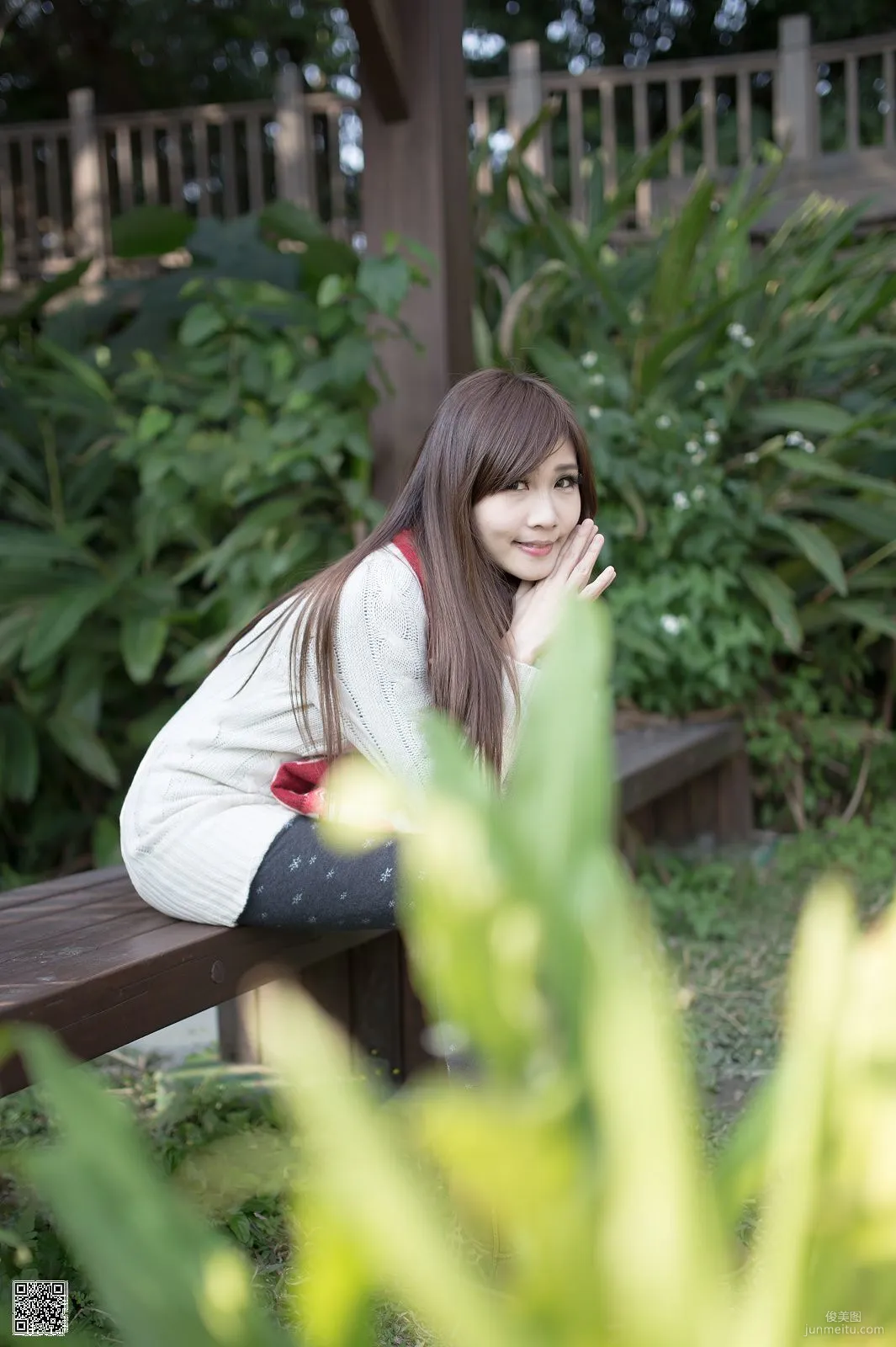 Taiwan Beauty Zhang Yazhu Chu 'Hakka Cultural Park Outdoor Shoot' Photo Set photo 15
