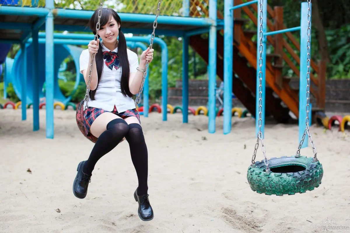 Taiwan Beauty Sunny Lin, Fresh Street Snap Series Photo Set photo 41