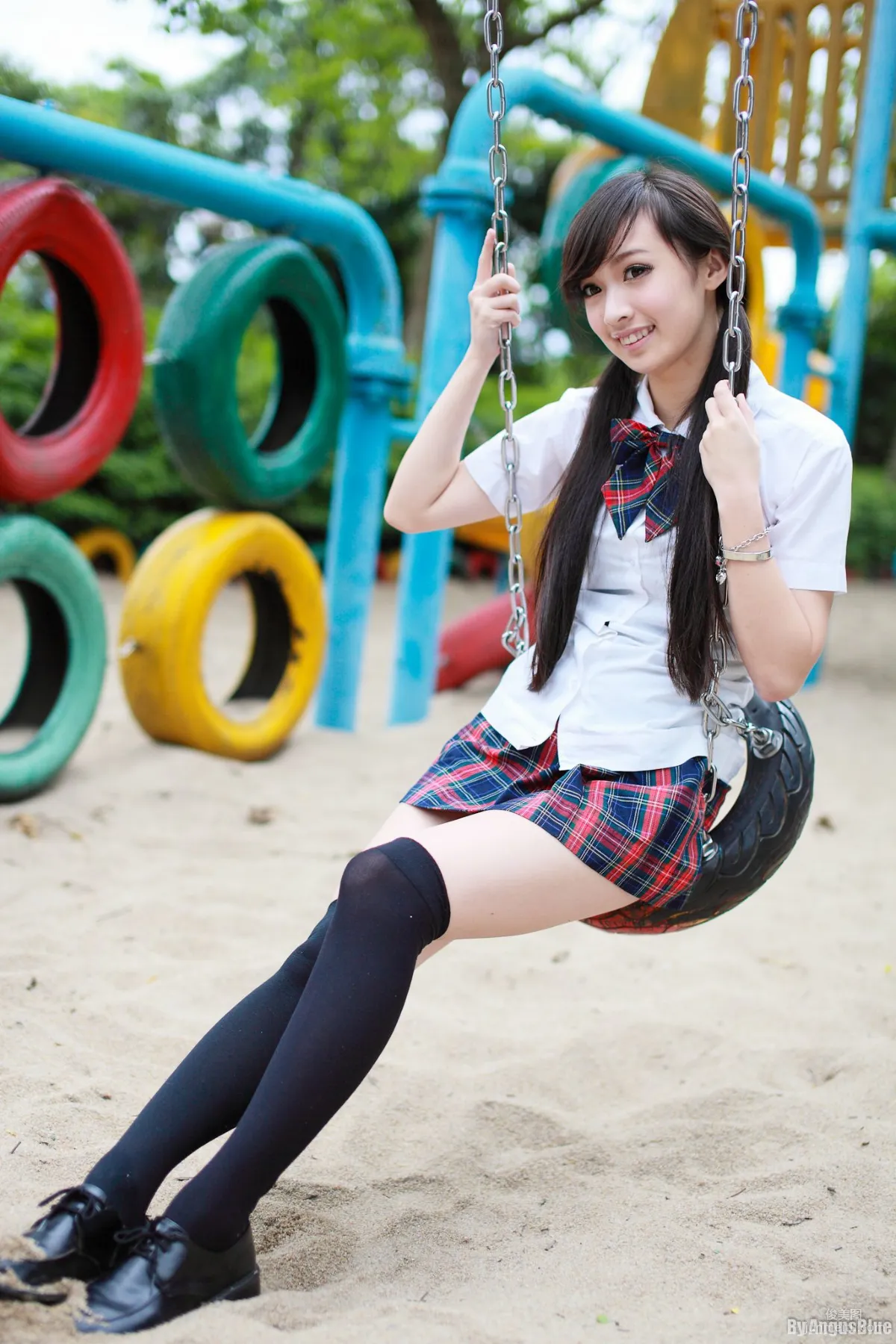 Taiwan Beauty Sunny Lin, Fresh Street Snap Series Photo Set photo 38