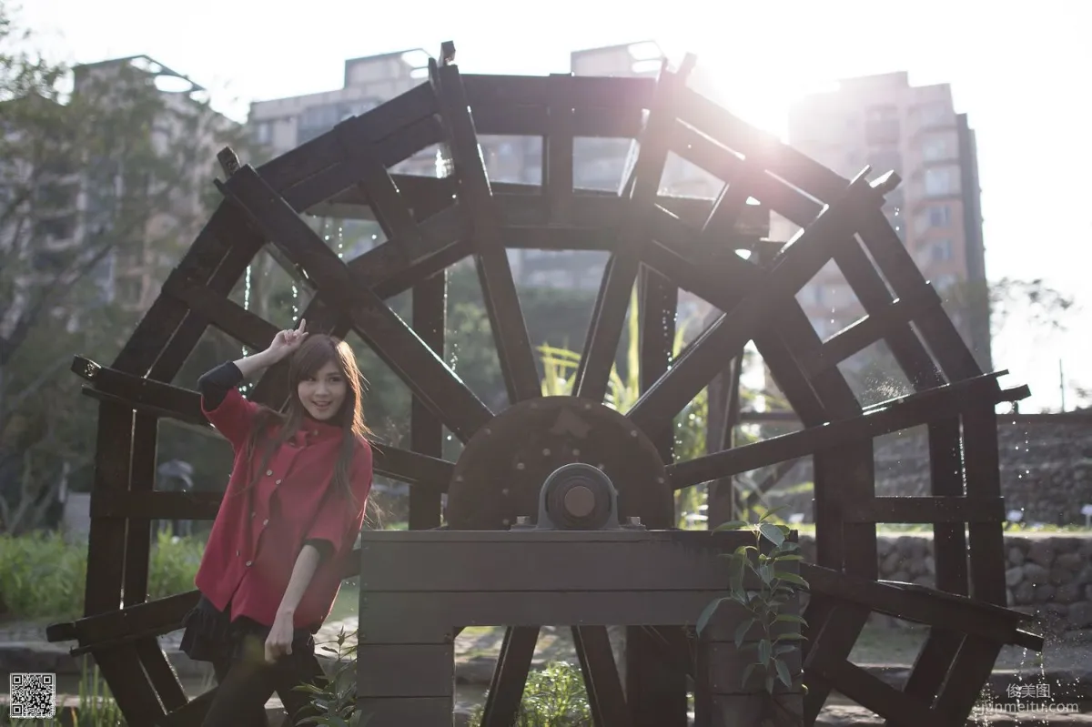 Taiwan Beauty Zhang Yazhu Chu 'Hakka Cultural Park Outdoor Shoot' Photo Set photo 37