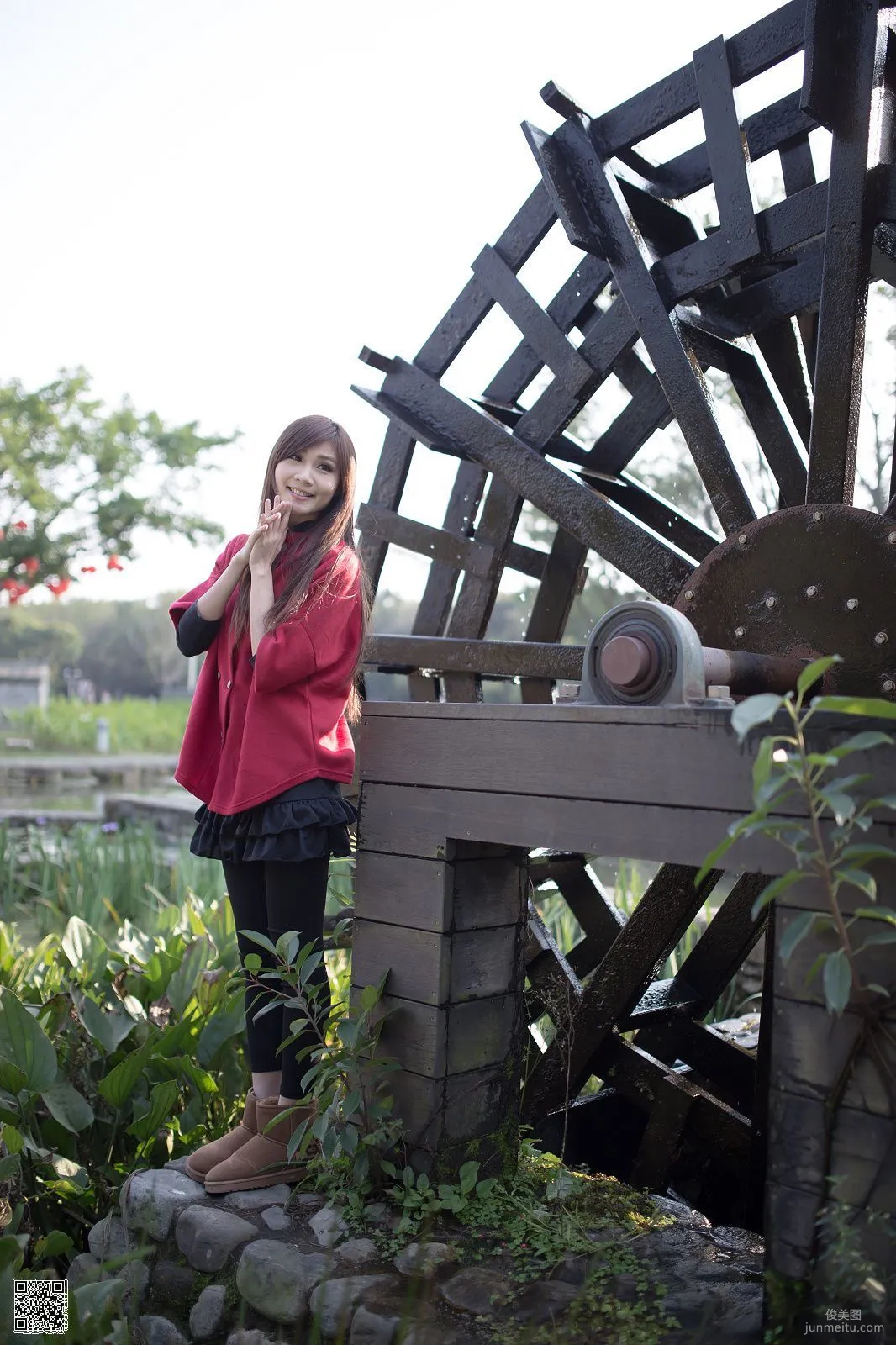 Taiwan Beauty Zhang Yazhu Chu 'Hakka Cultural Park Outdoor Shoot' Photo Set photo 31