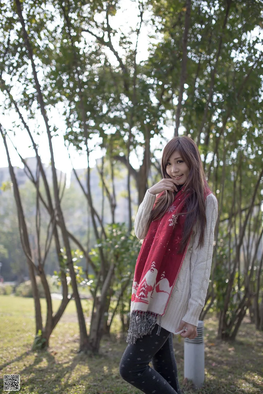 Taiwan Beauty Zhang Yazhu Chu 'Hakka Cultural Park Outdoor Shoot' Photo Set photo 34