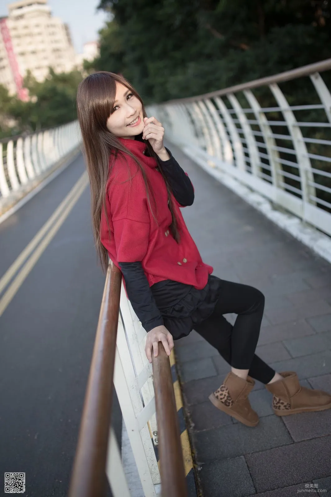Taiwan Beauty Zhang Yazhu Chu 'Hakka Cultural Park Outdoor Shoot' Photo Set photo 53