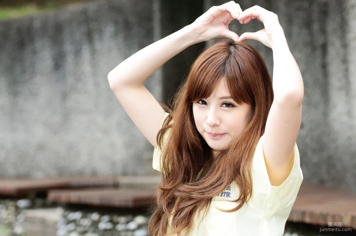 Taiwan Beauty Model Xiao Mi Kate su Fresh Street Snap Photo Set Pictures photo 63