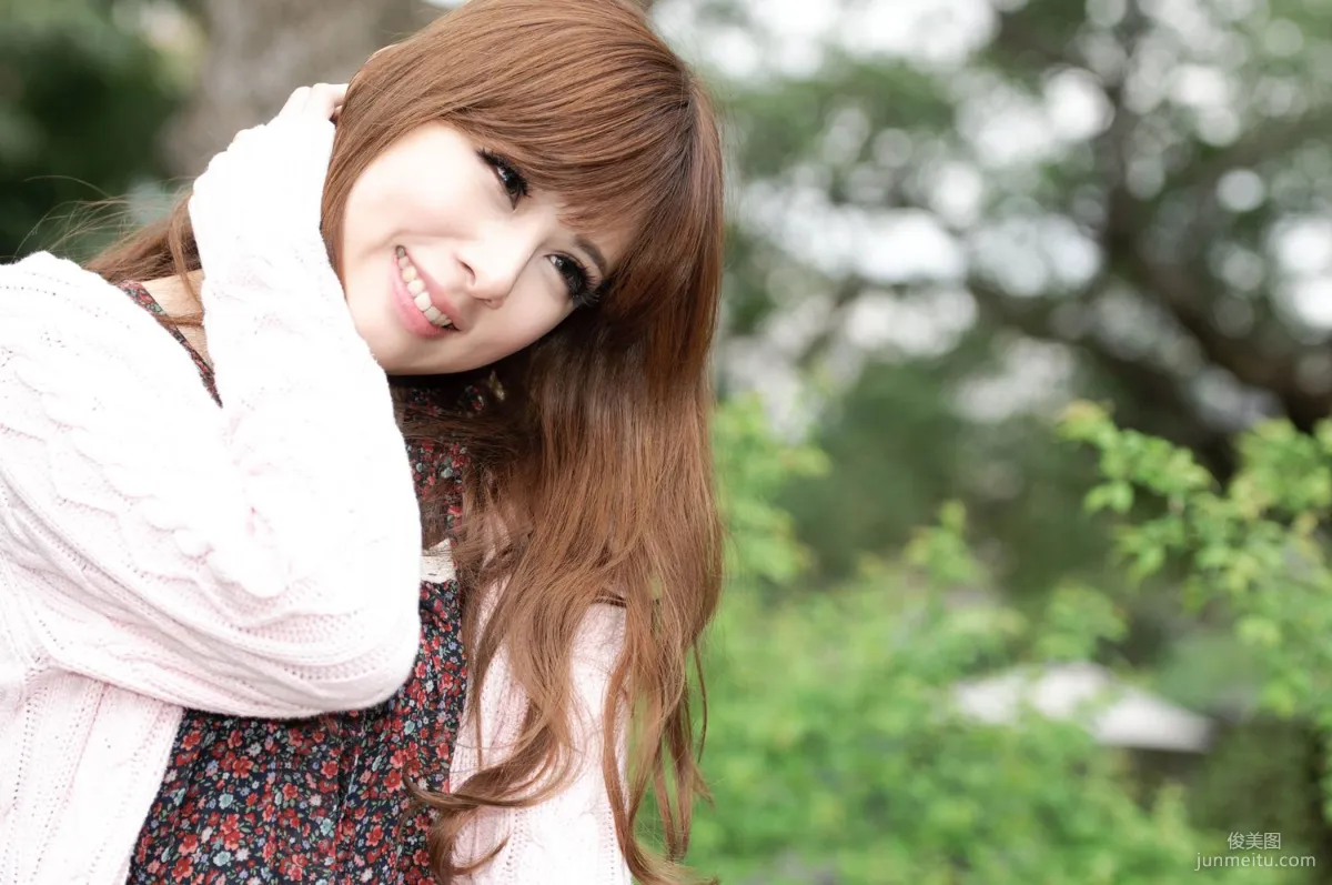 Taiwan Beauty Model Xiao Mi Kate su Fresh Street Snap Photo Set Pictures photo 70