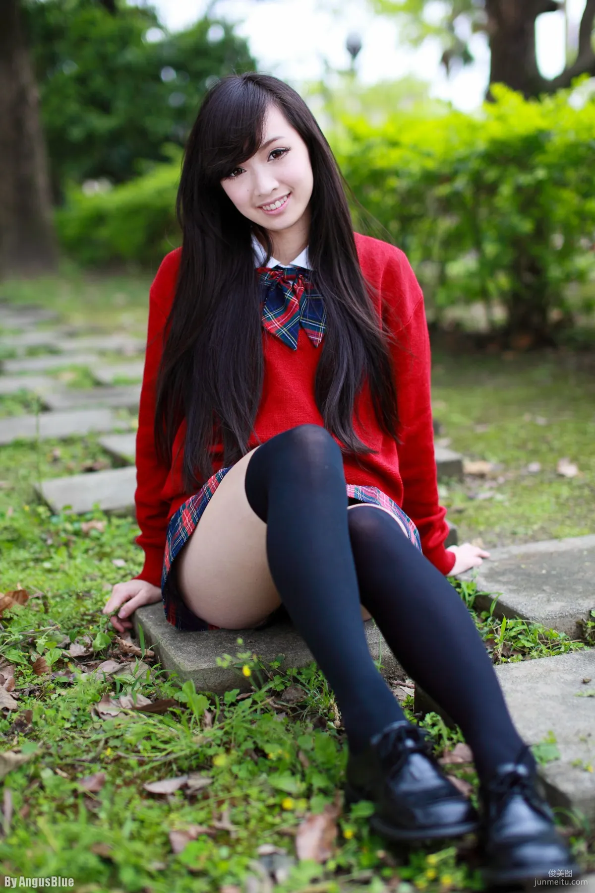 Taiwan Beauty Sunny Lin, Fresh Street Snap Series Photo Set photo 36