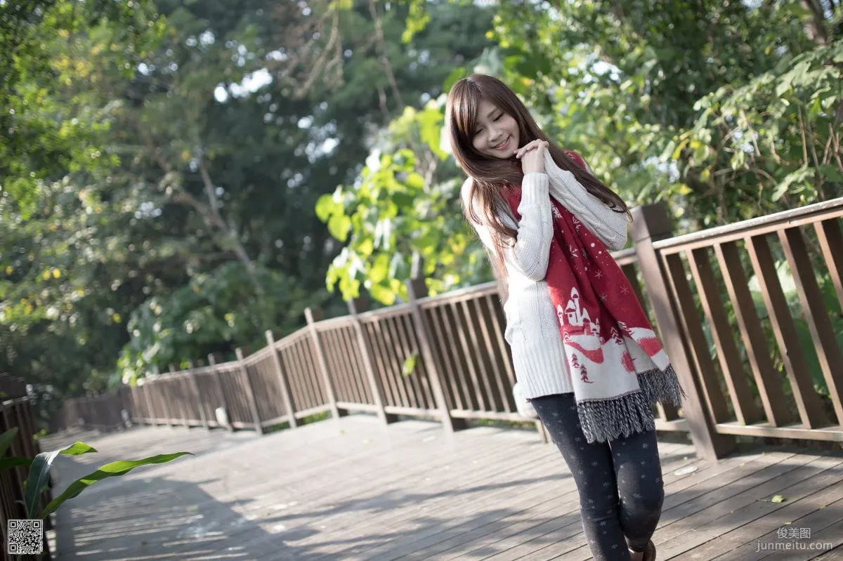 Taiwan Beauty Zhang Yazhu Chu 'Hakka Cultural Park Outdoor Shoot' Photo Set photo 3