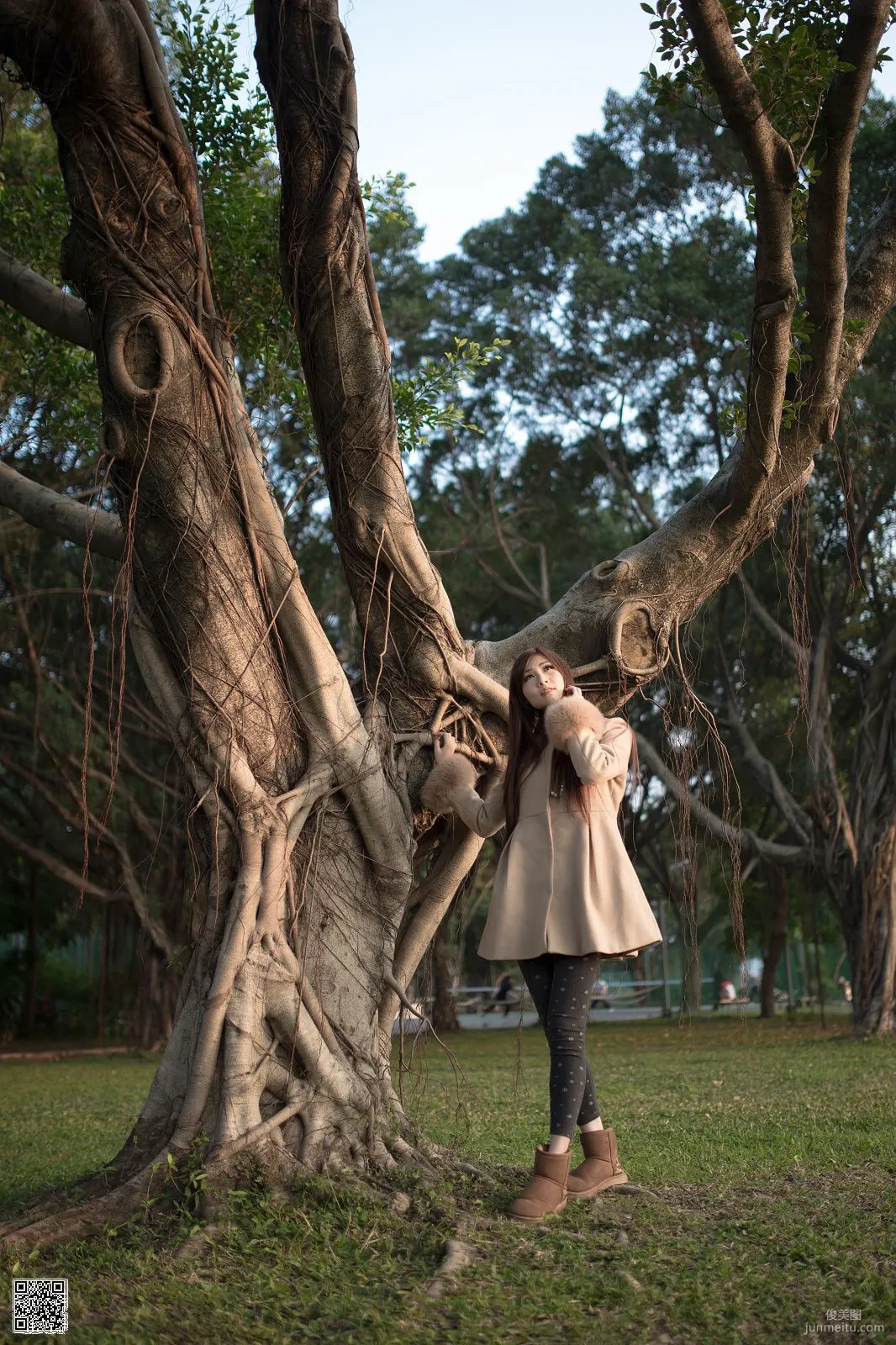Taiwan Beauty Zhang Yazhu Chu 'Hakka Cultural Park Outdoor Shoot' Photo Set photo 65