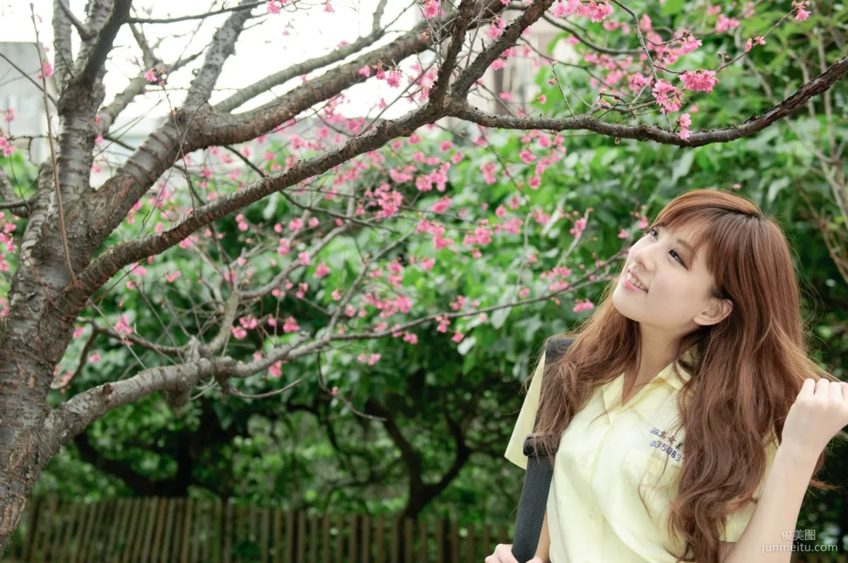 Taiwan Beauty Model Xiao Mi Kate su Fresh Street Snap Photo Set Pictures photo 56
