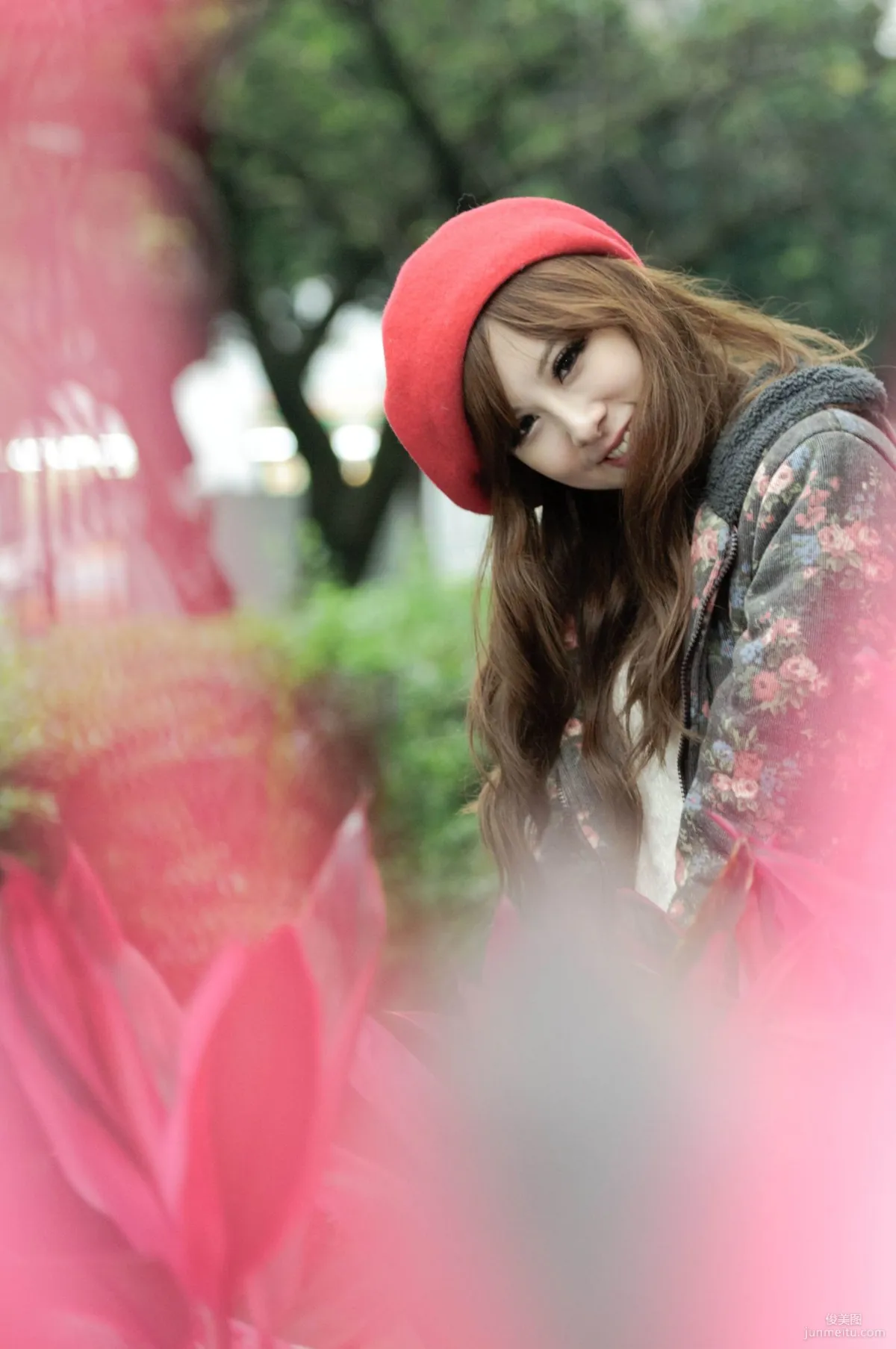 Taiwan Beauty Model Xiao Mi Kate su Fresh Street Snap Photo Set Pictures photo 53