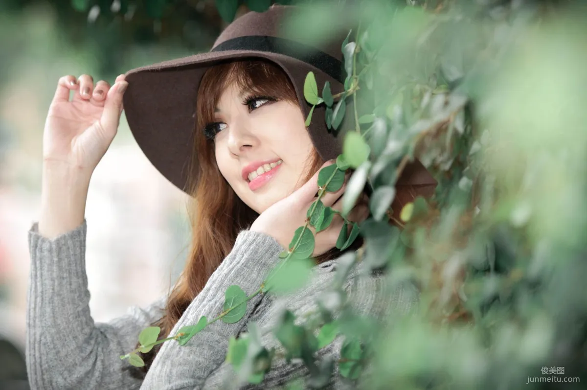 Taiwan Beauty Model Xiao Mi Kate su Fresh Street Snap Photo Set Pictures photo 23