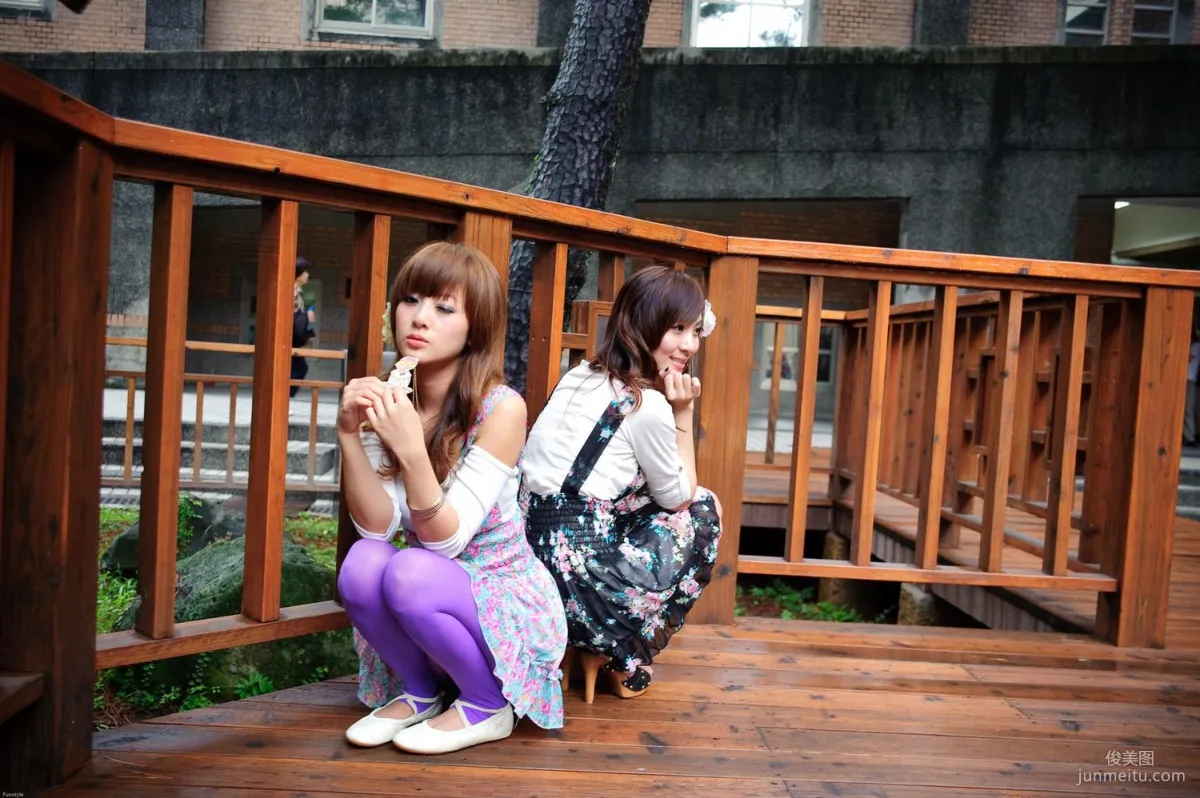果子Mikako+Minako《台大外拍 II》 寫真集 8