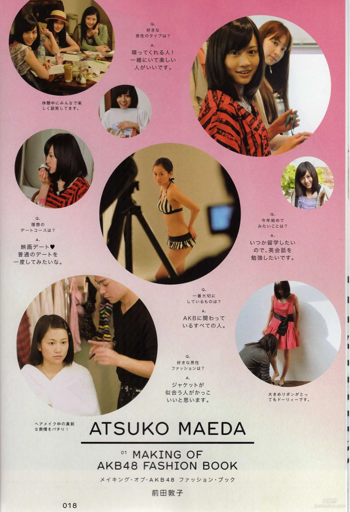 Japanese AKB48 Girl Group, 2013 Fashion Book Lingerie Show, Photo Set photo 16