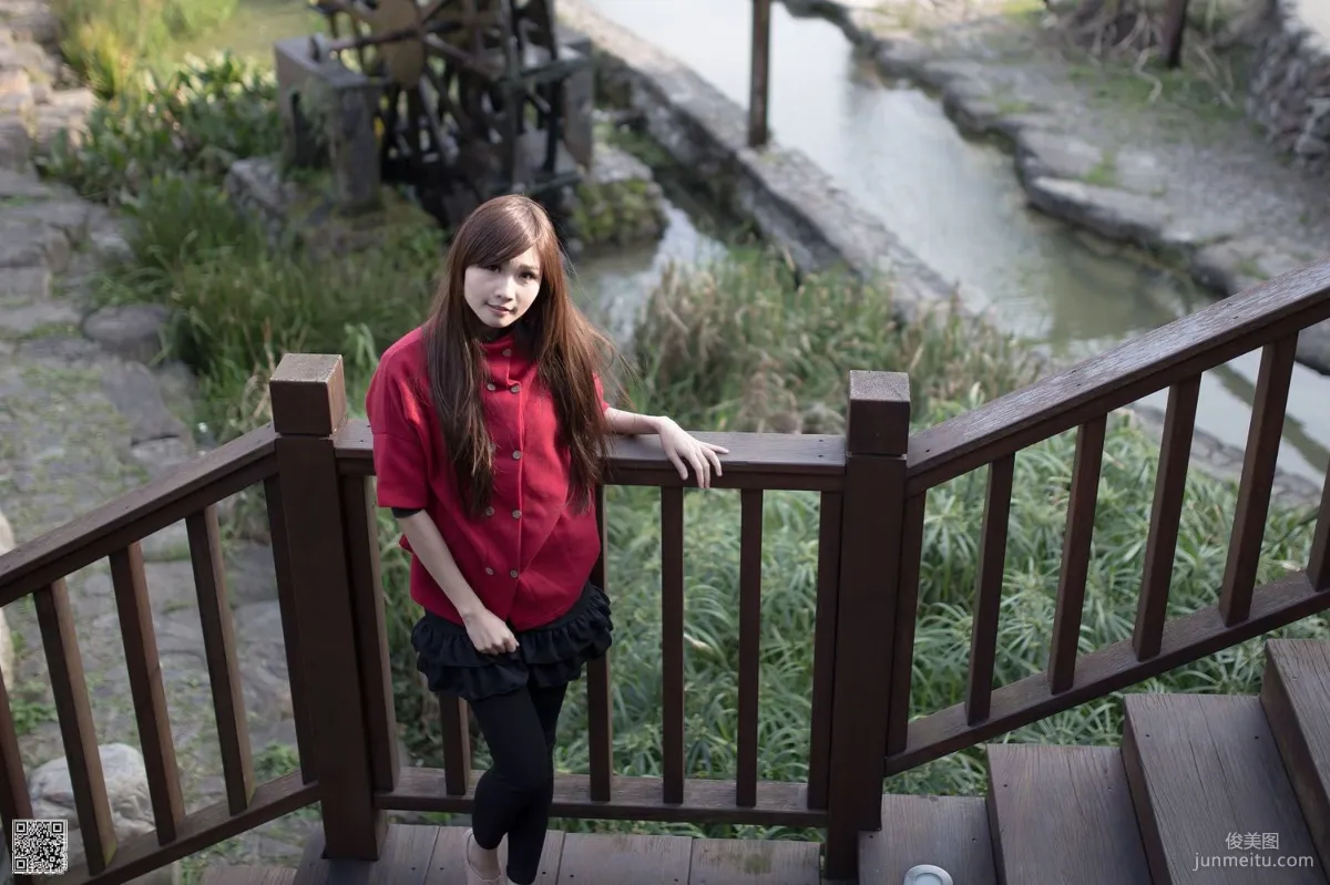 Taiwan Beauty Zhang Yazhu Chu 'Hakka Cultural Park Outdoor Shoot' Photo Set photo 40